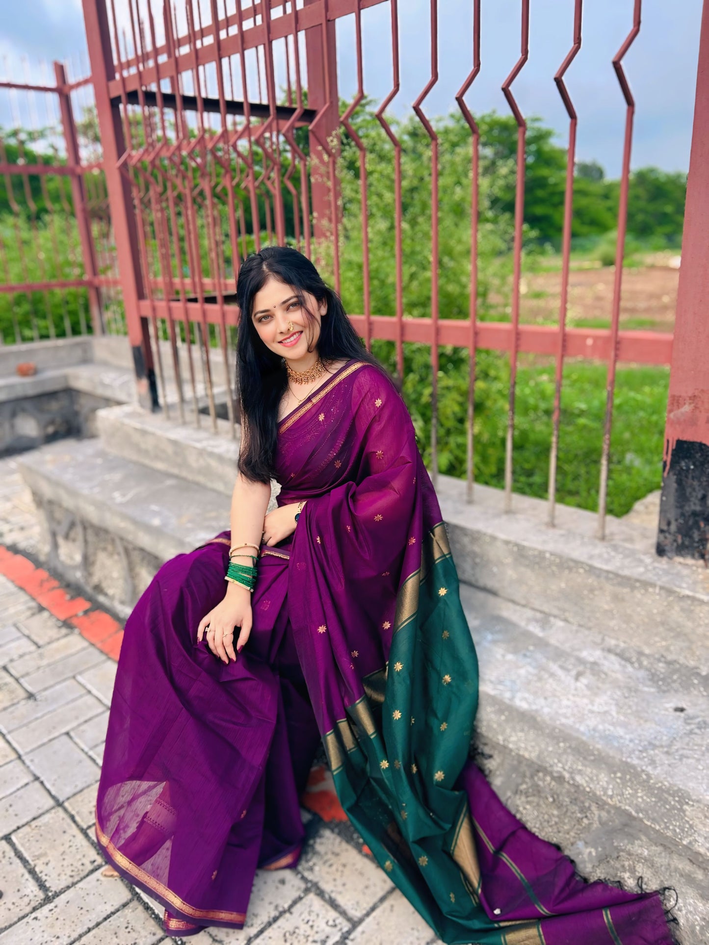 MAHESHWARI SILK COTTON SAREE
