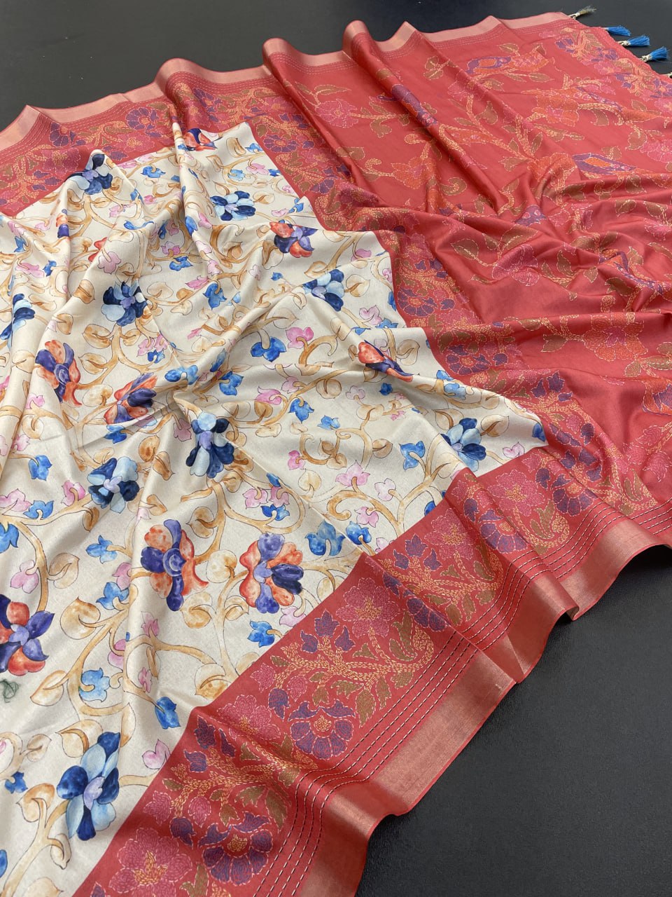ISHITA KALAMKARI SILK SAREE