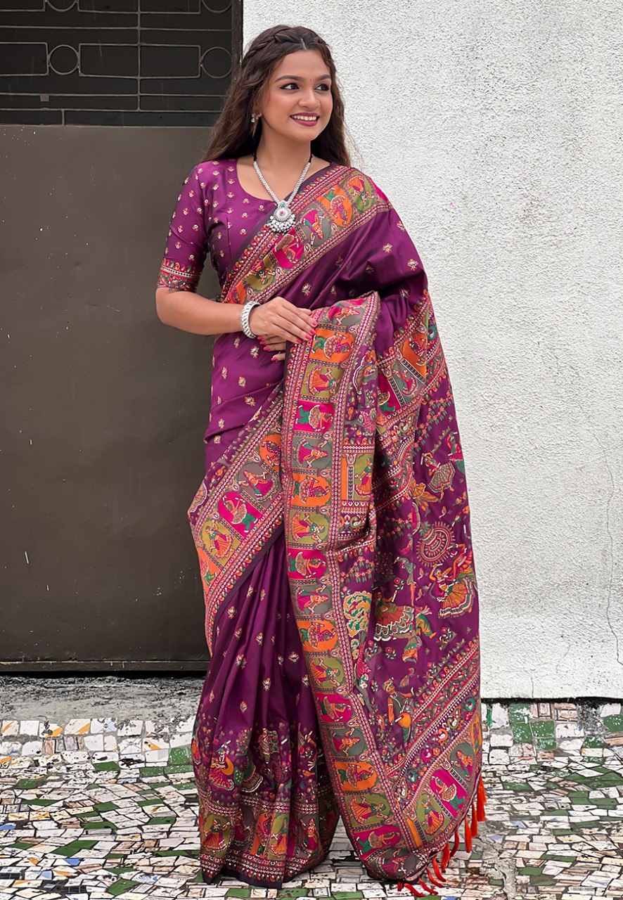 JASMINE PASHMINA SAREE