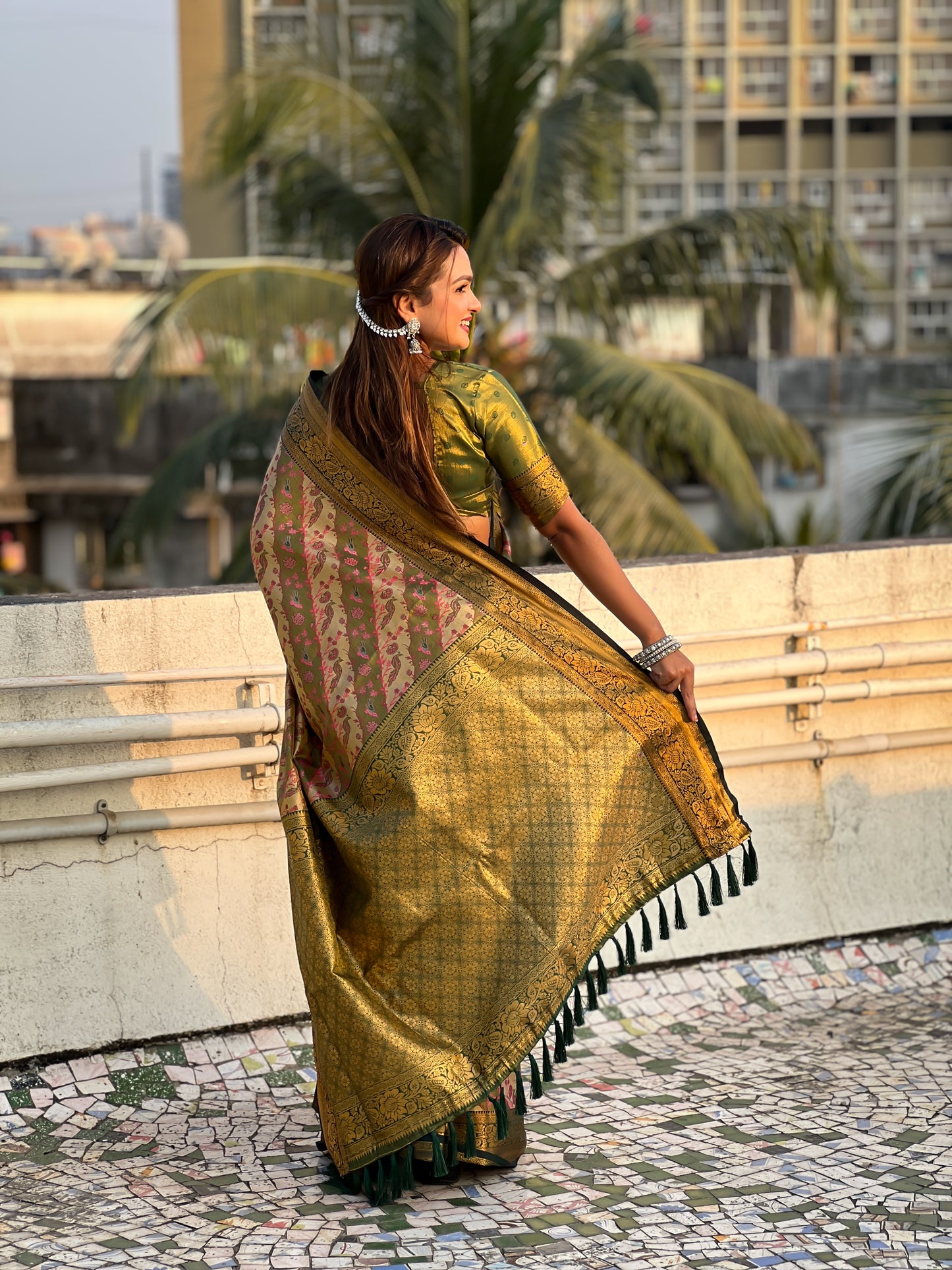 ADVIKA DHARMAVARAM SILK SAREE