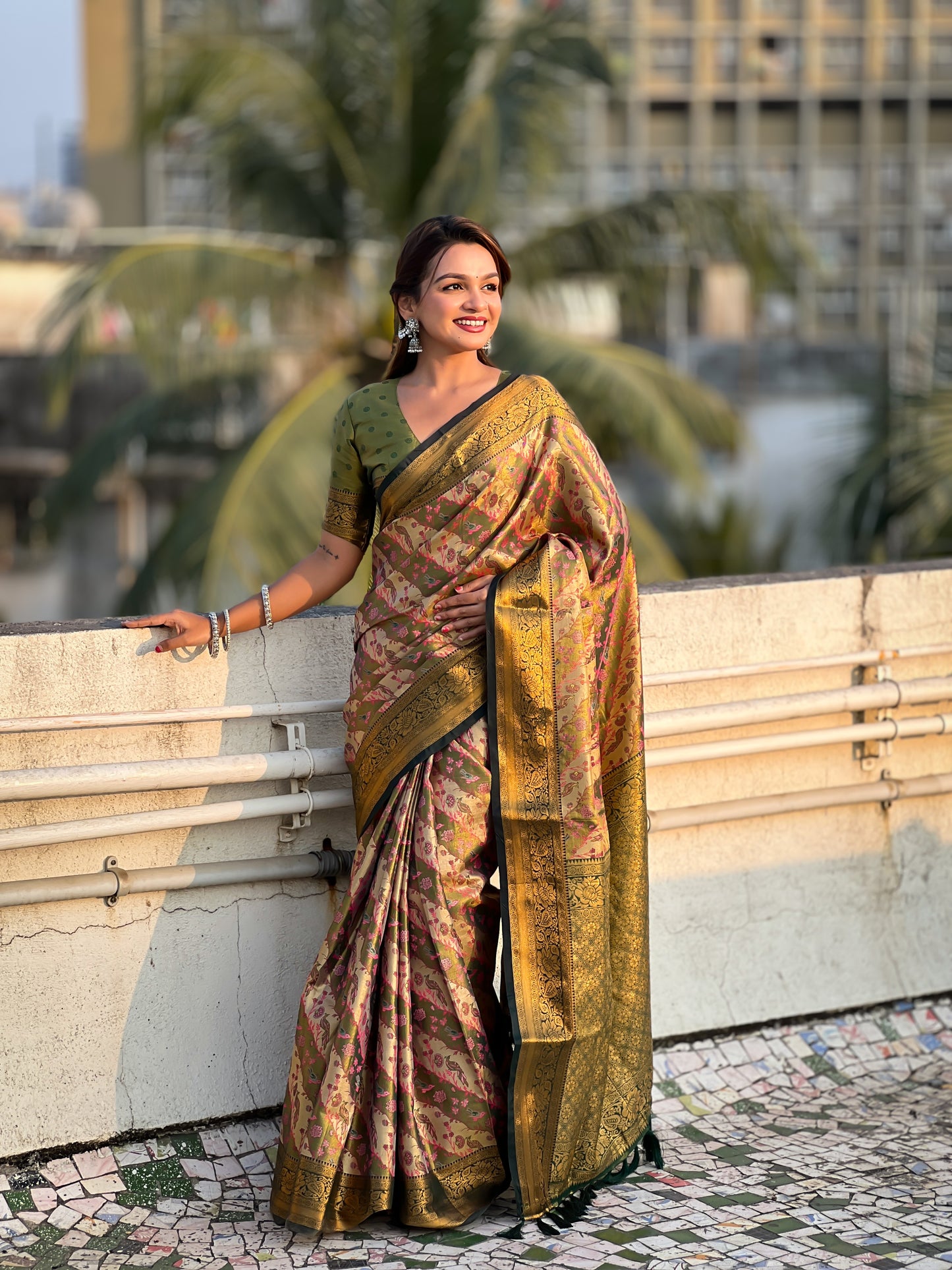 ADVIKA DHARMAVARAM SILK SAREE
