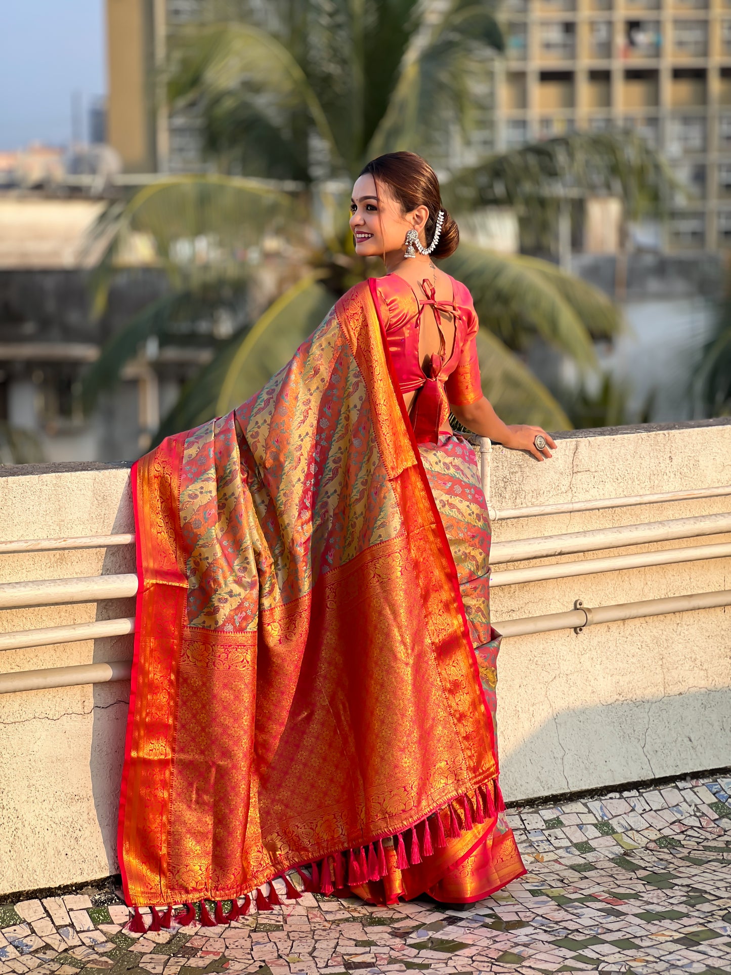 ADVIKA DHARMAVARAM SILK SAREE