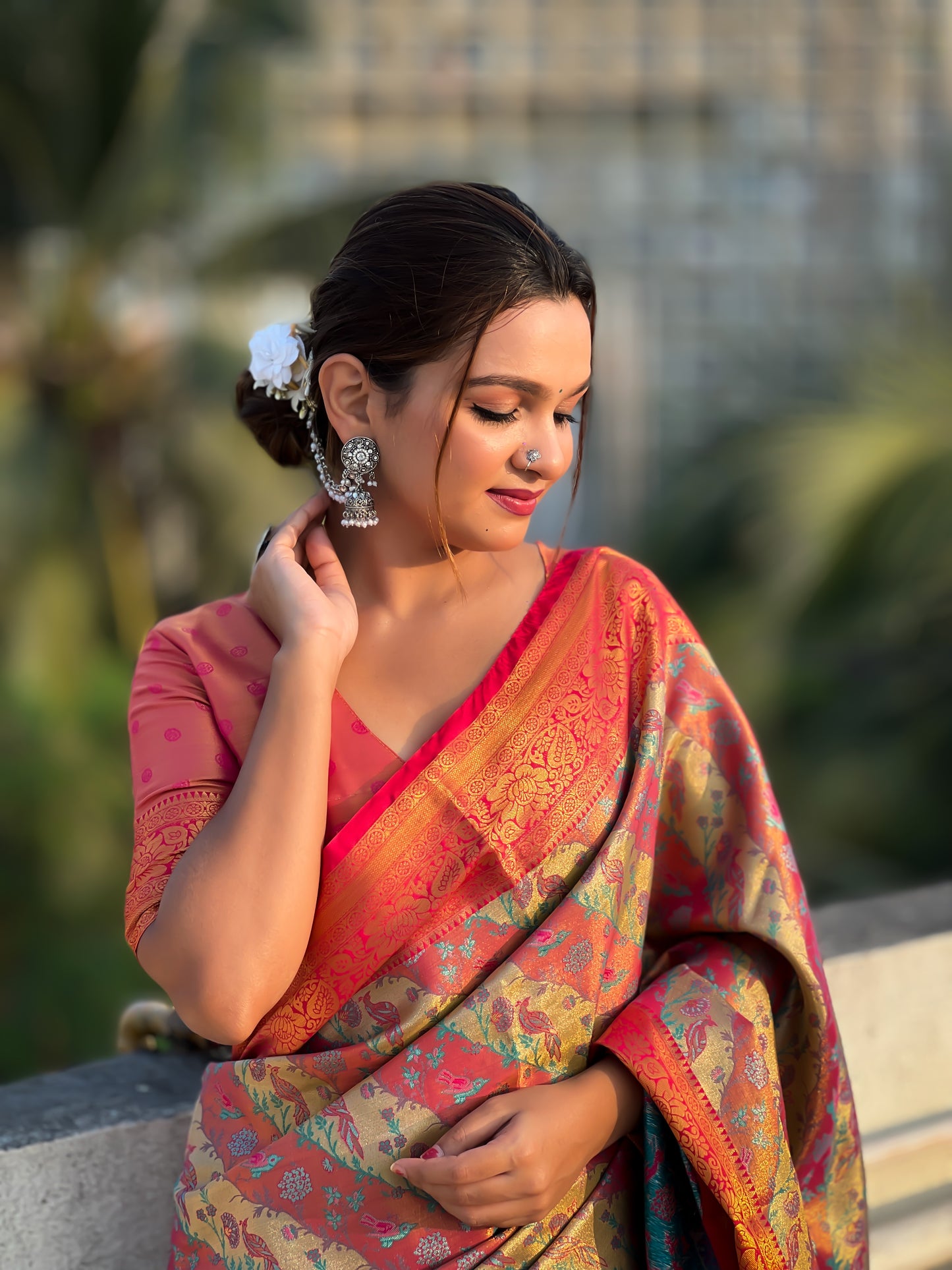ADVIKA DHARMAVARAM SILK SAREE