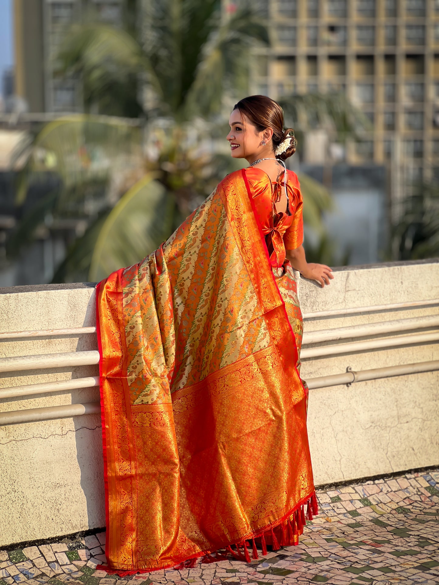ADVIKA DHARMAVARAM SILK SAREE