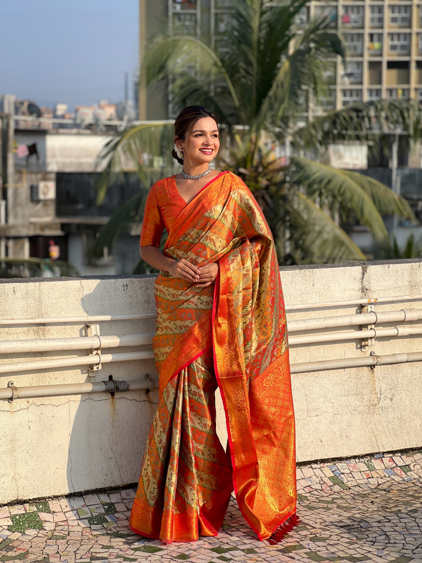 ADVIKA DHARMAVARAM SILK SAREE