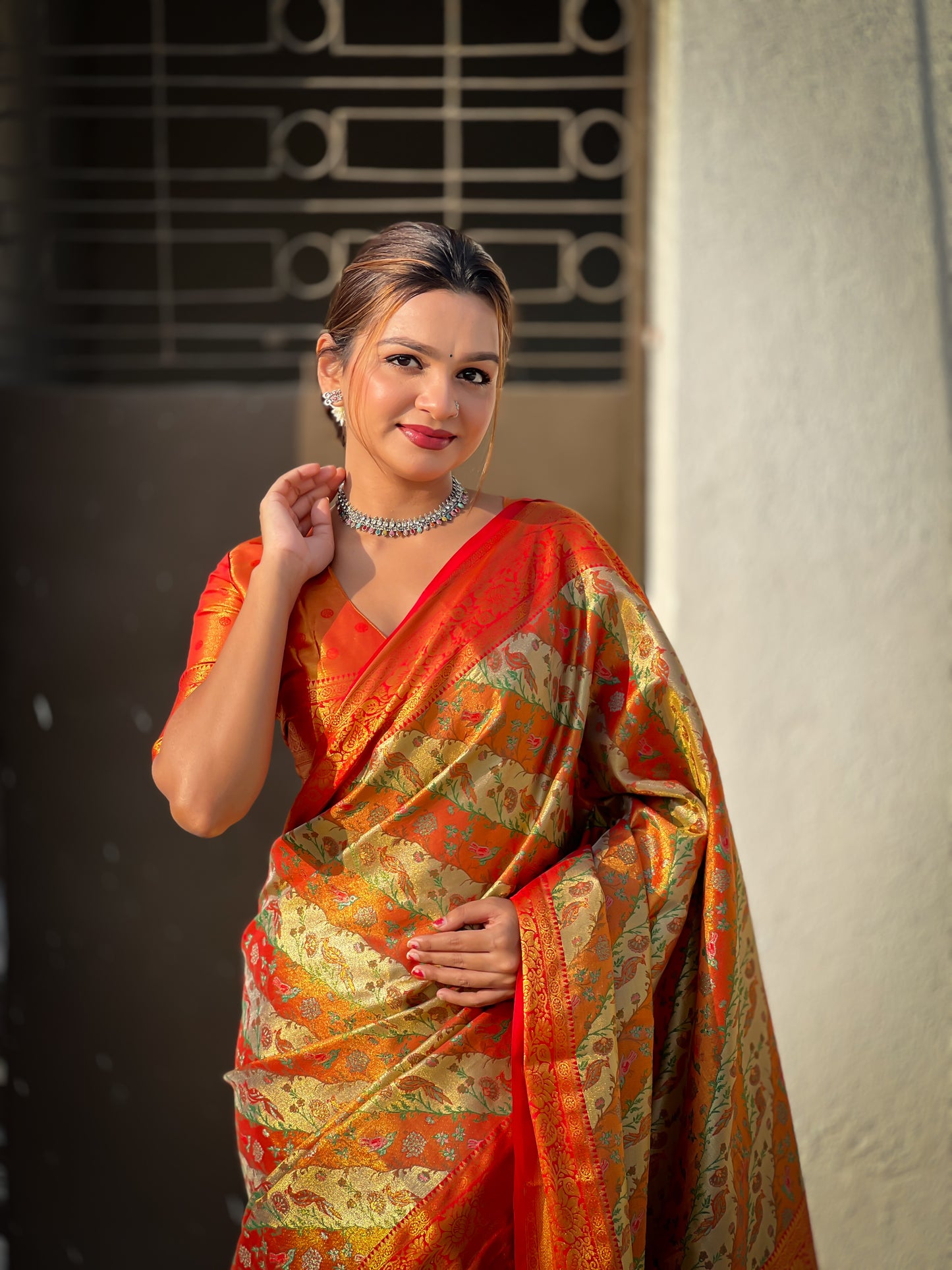 ADVIKA DHARMAVARAM SILK SAREE