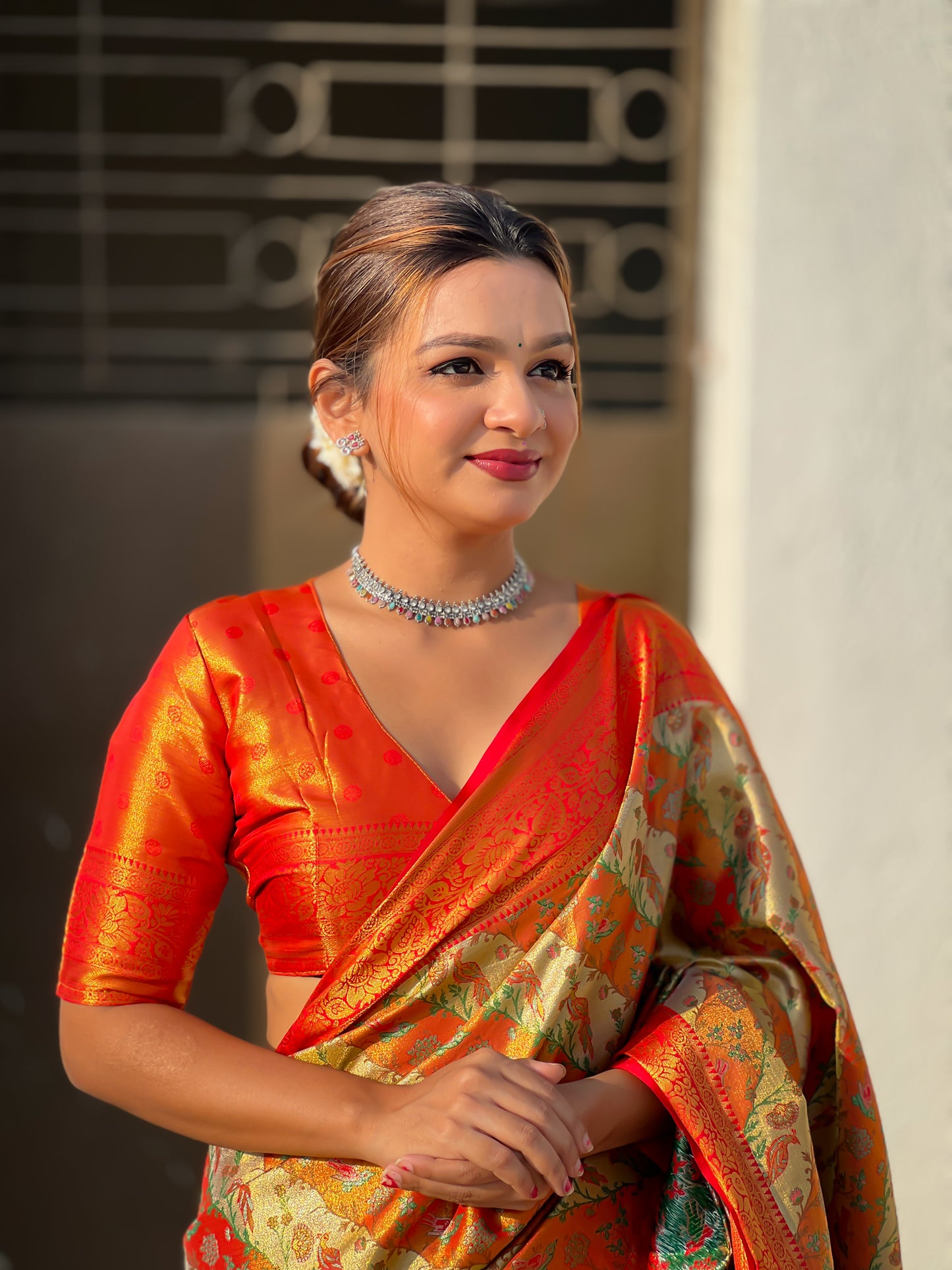 ADVIKA DHARMAVARAM SILK SAREE