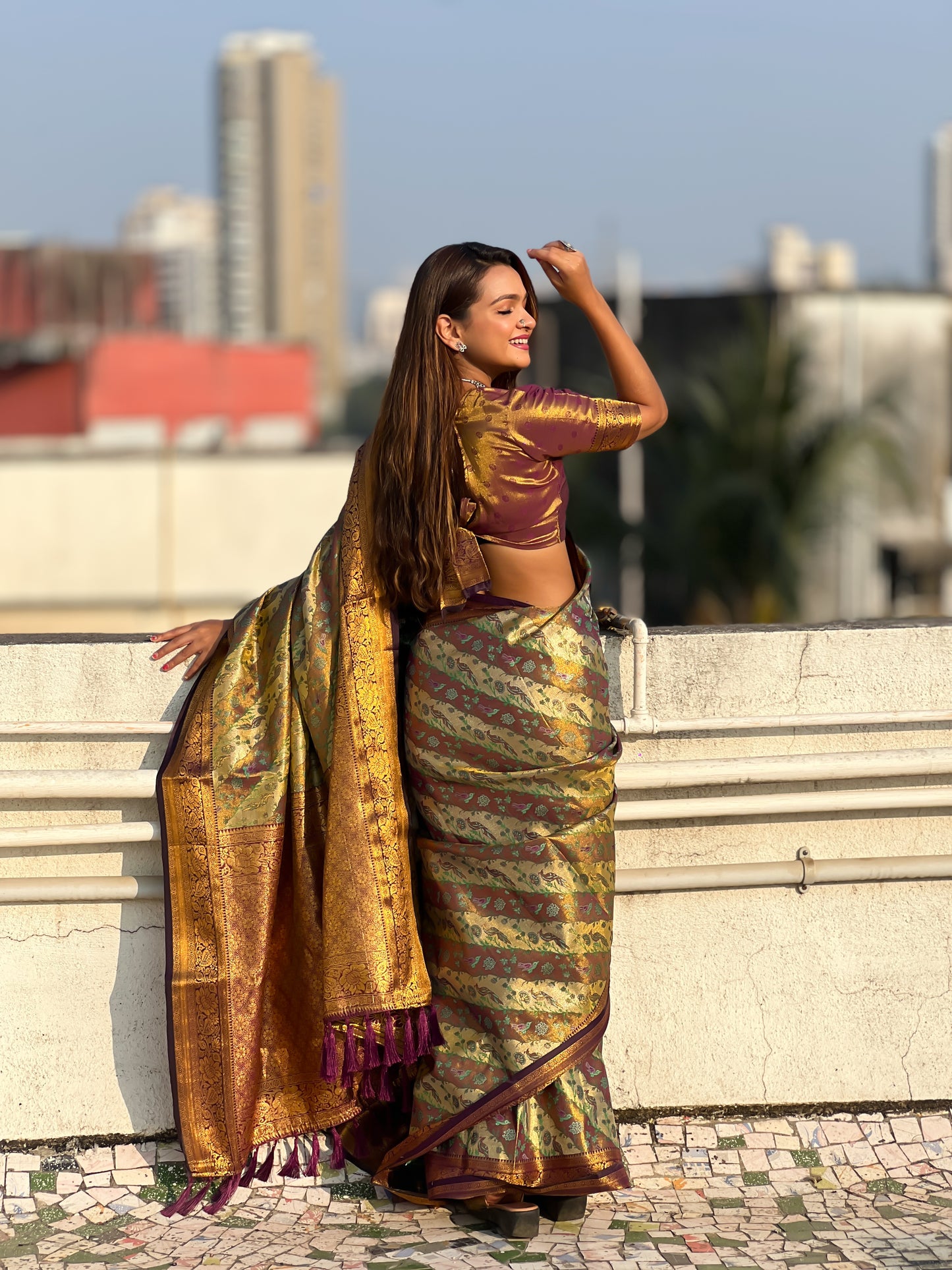 ADVIKA DHARMAVARAM SILK SAREE