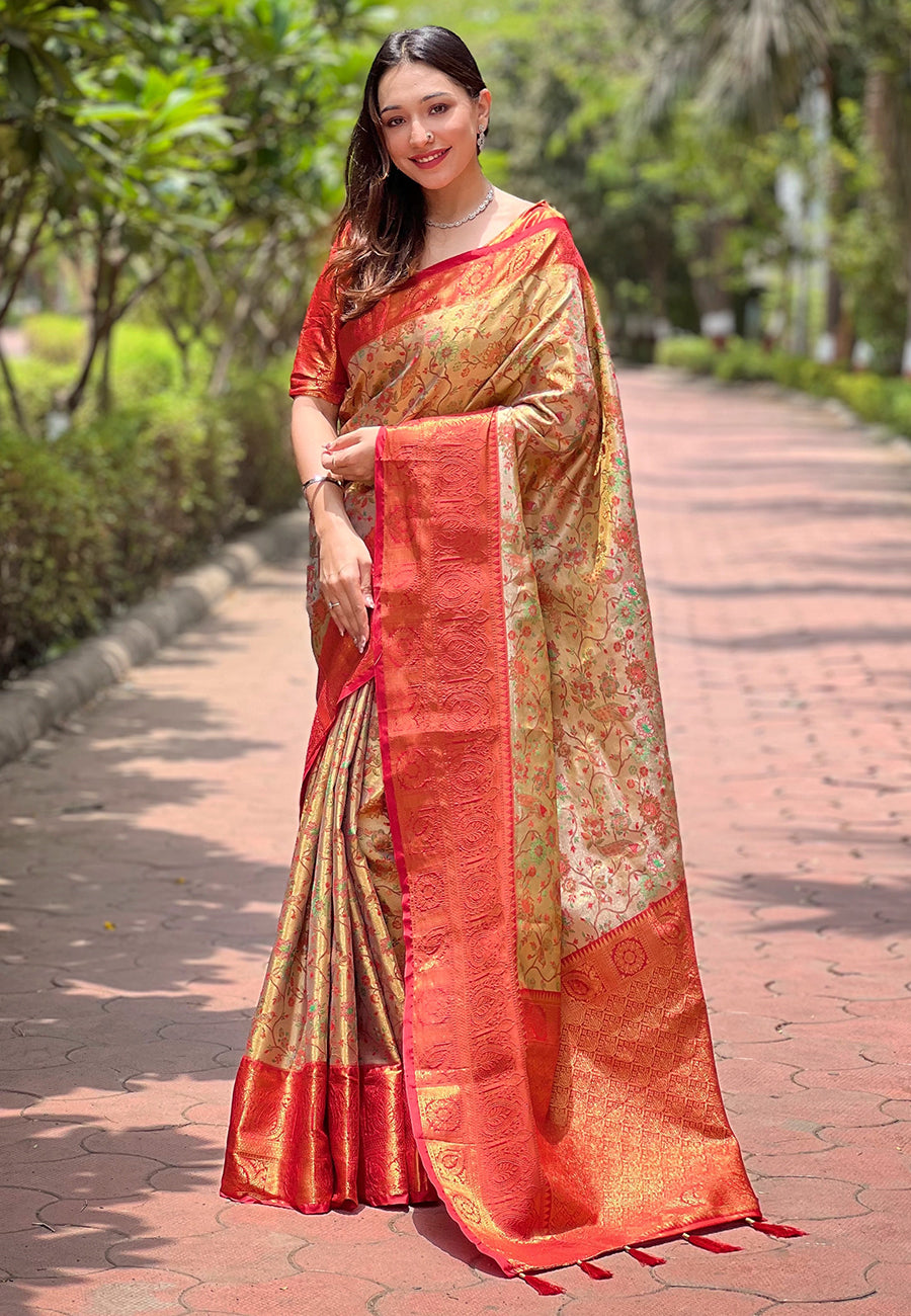LATIKA DHARMAVARAM SILK SAREE