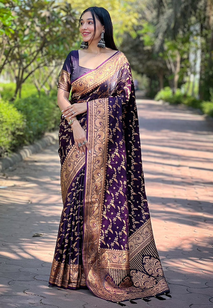 INAAYA KATAN SILK SAREE