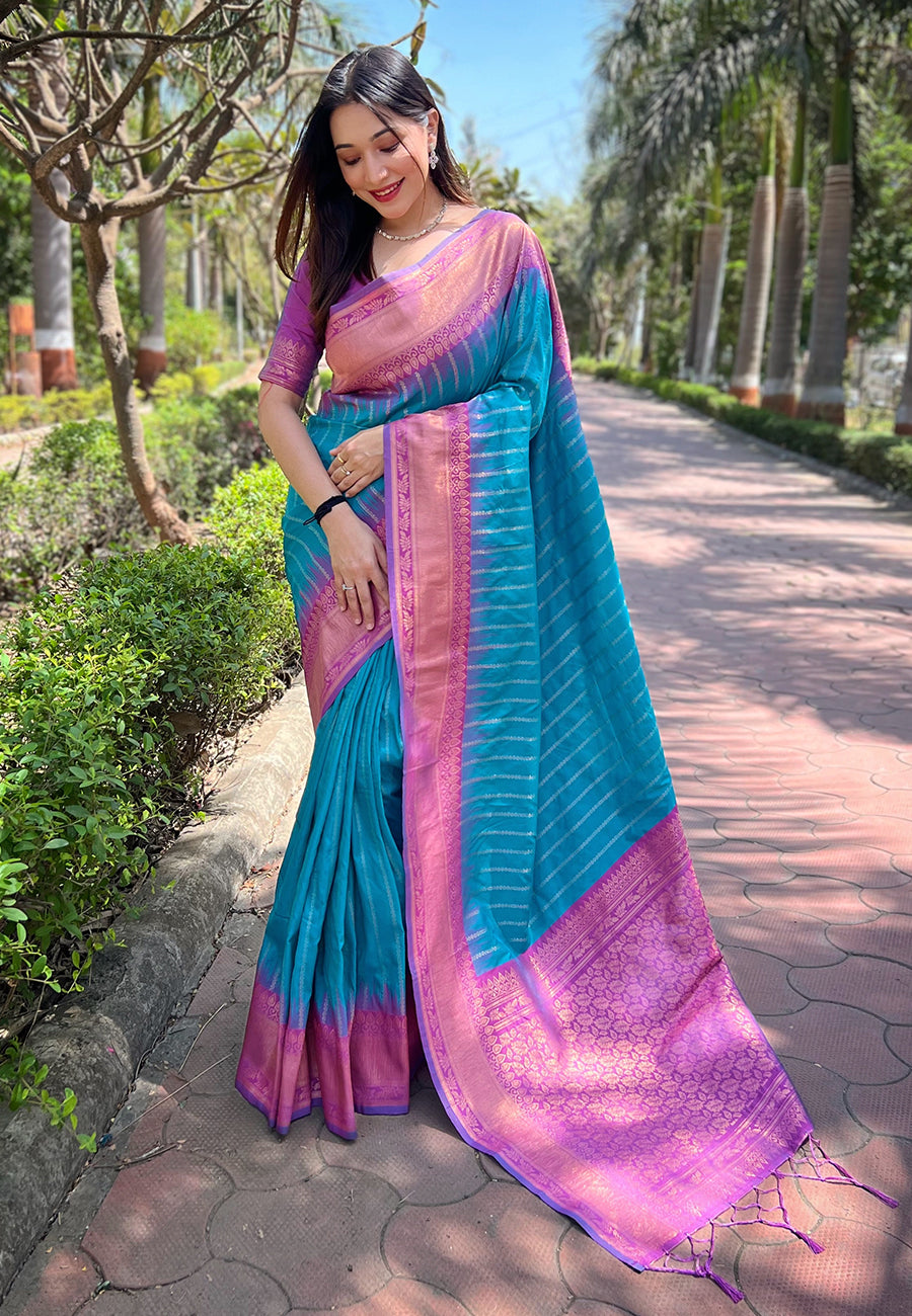 SAANJH SILK SAREE