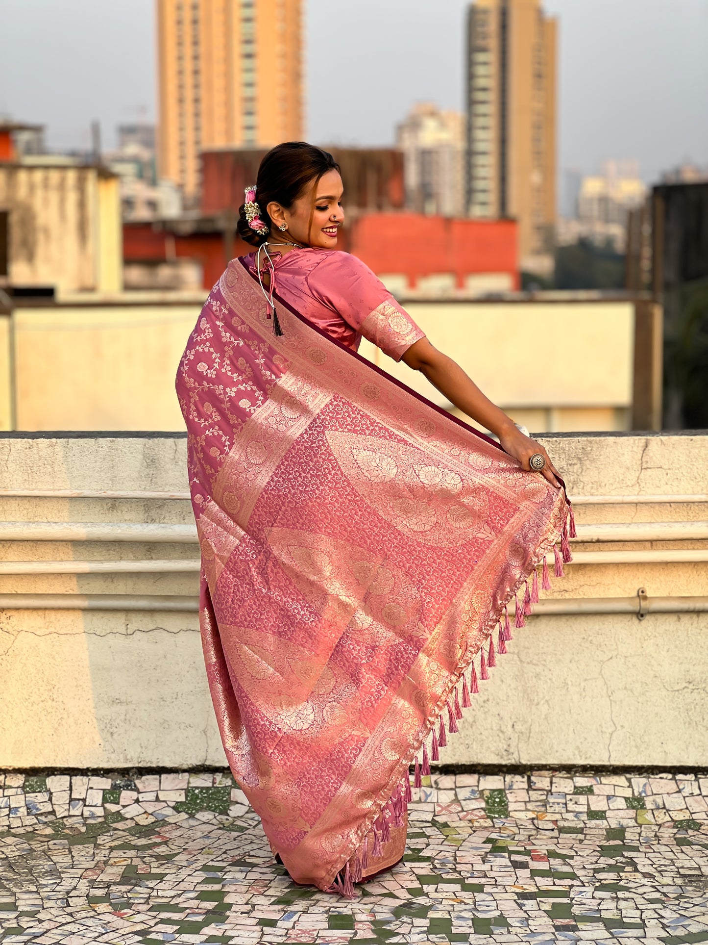 KOHINOOR BANARAS ANTIQUE SAREE