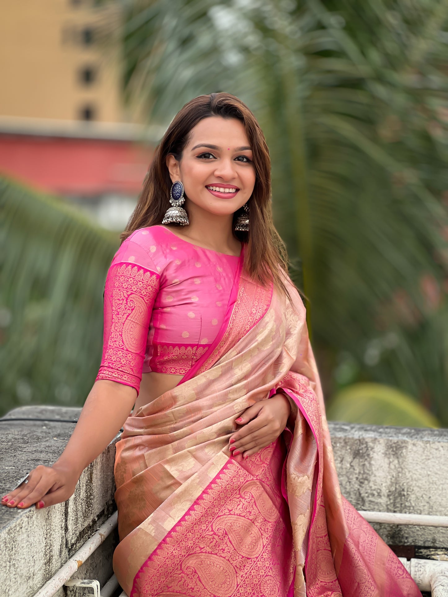 SAANVI TISSUE SILK SAREE