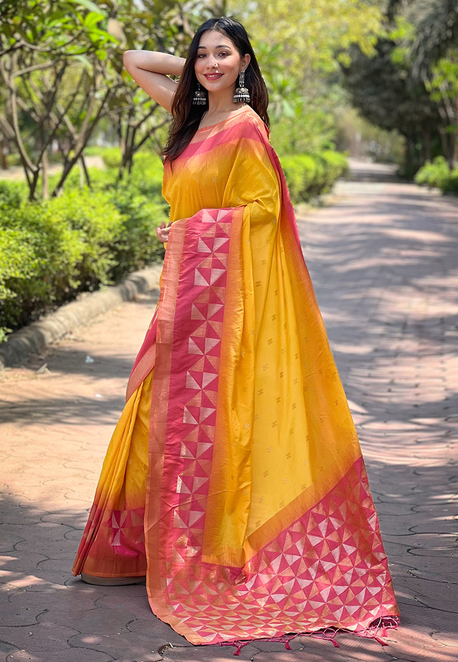 SAANJH SILK SAREE