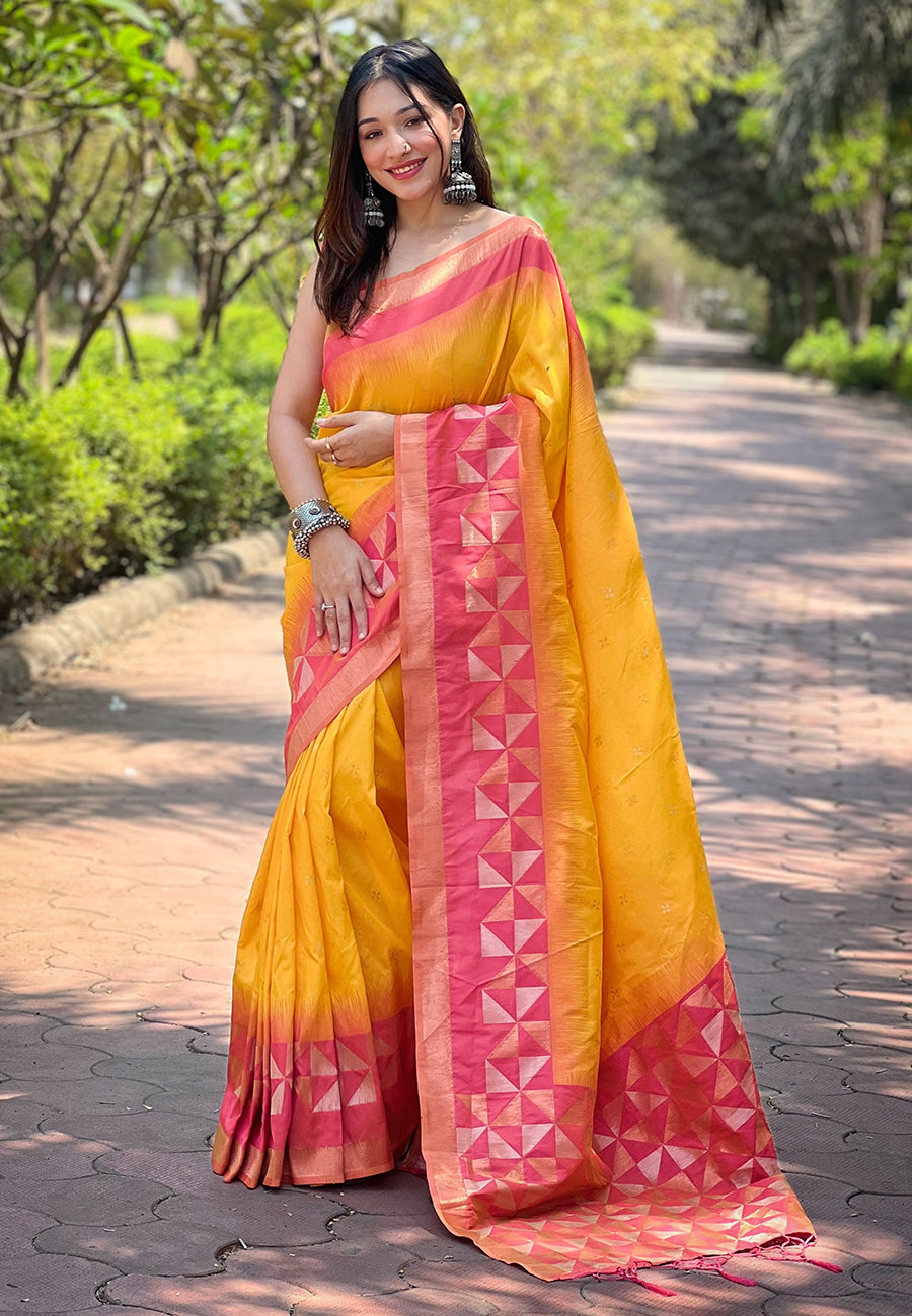 SAANJH SILK SAREE