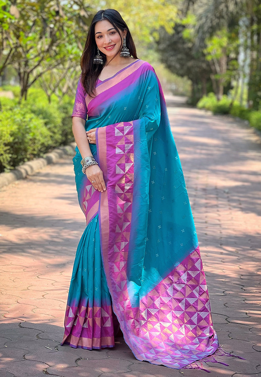 SAANJH SILK SAREE