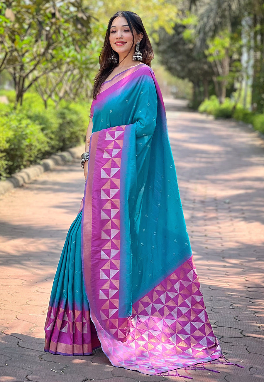 SAANJH SILK SAREE