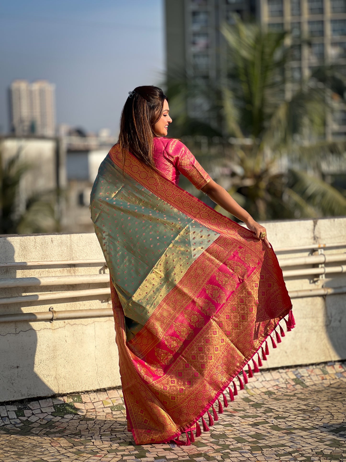 KAVERI TISSUE SAREE