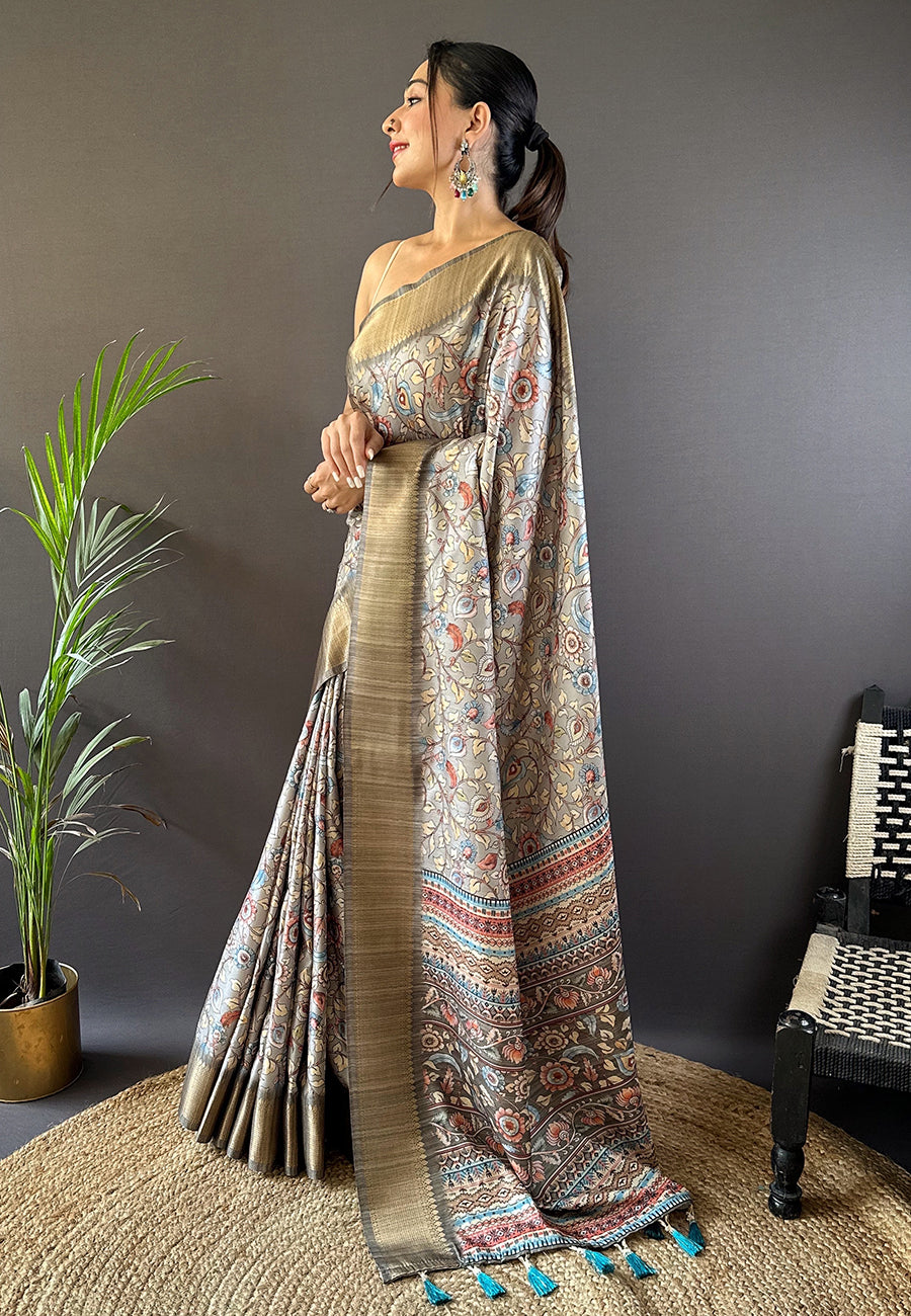 ANAYA TUSSAR SILK SAREE