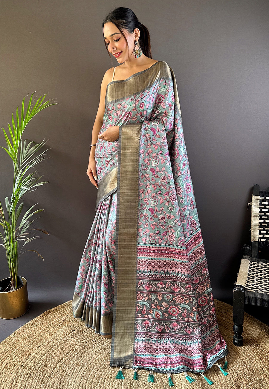 ANAYA TUSSAR SILK SAREE