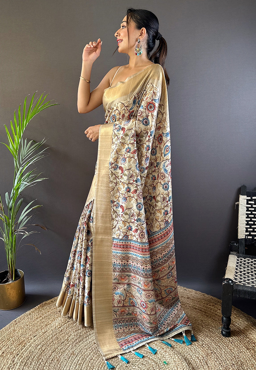 ANAYA TUSSAR SILK SAREE