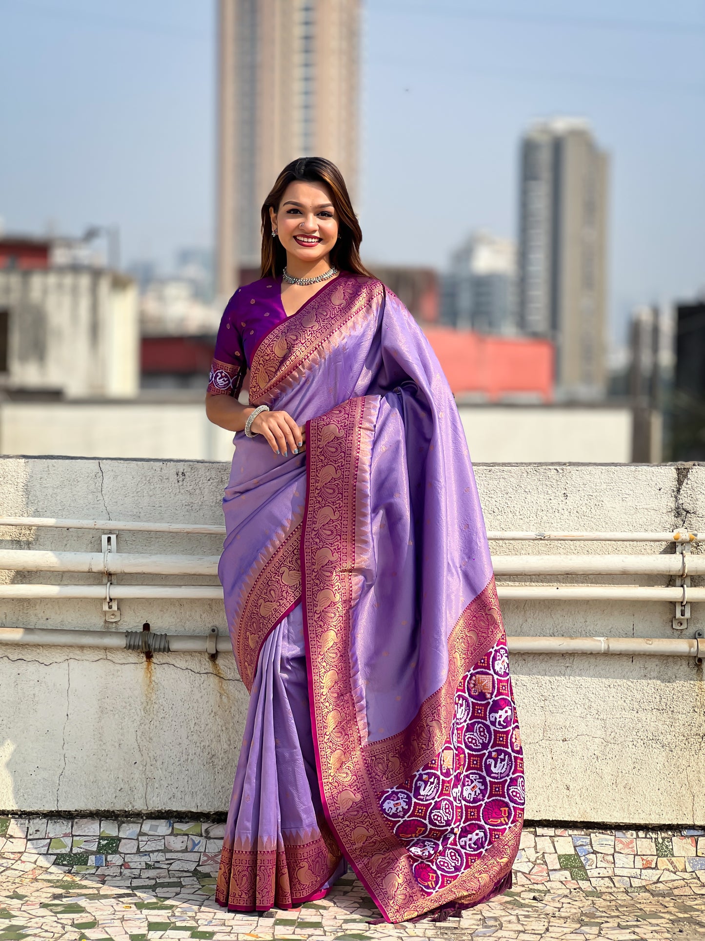 TISSUE PATOLA SAREE