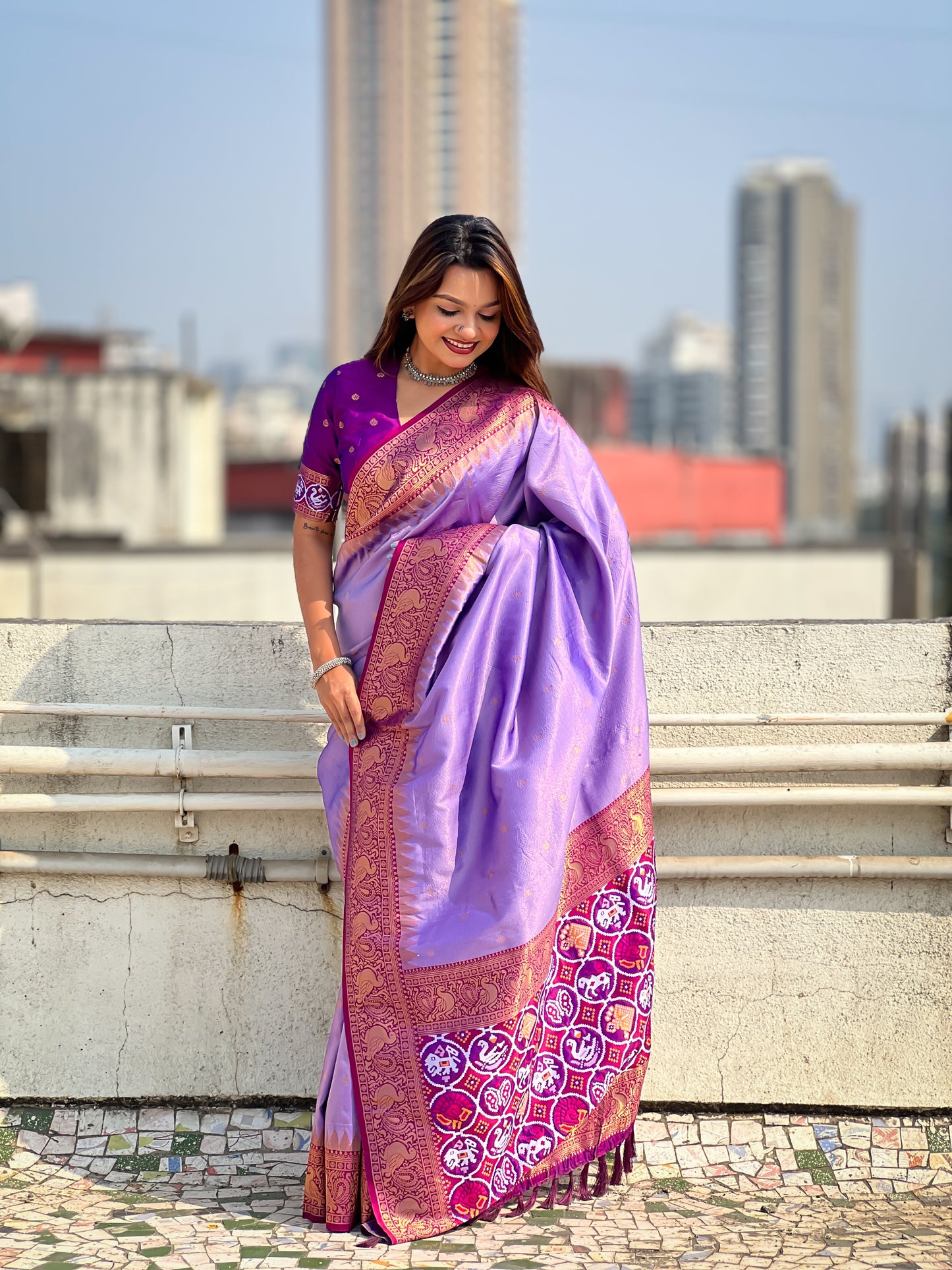 TISSUE PATOLA SAREE