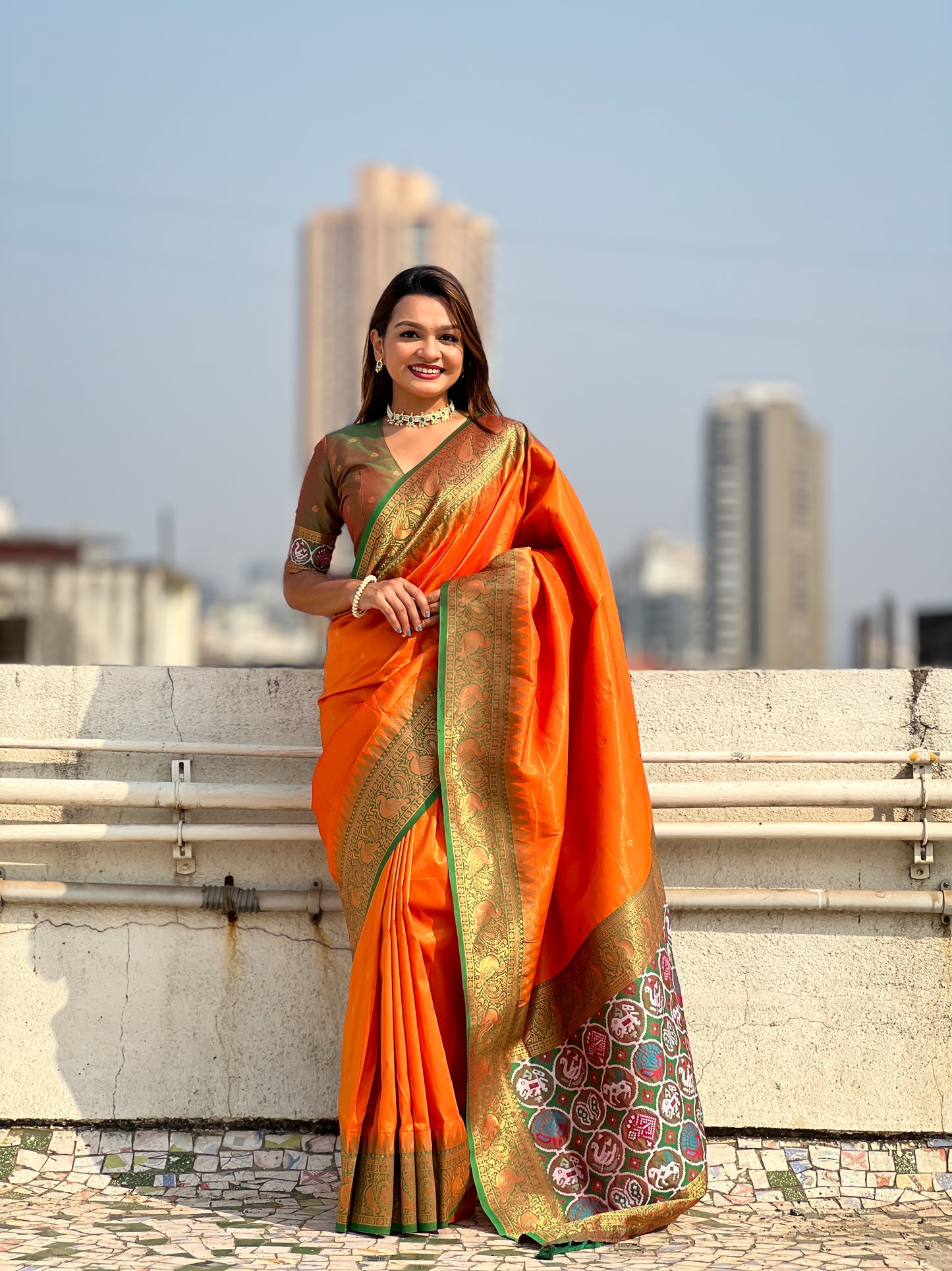 TISSUE PATOLA SAREE
