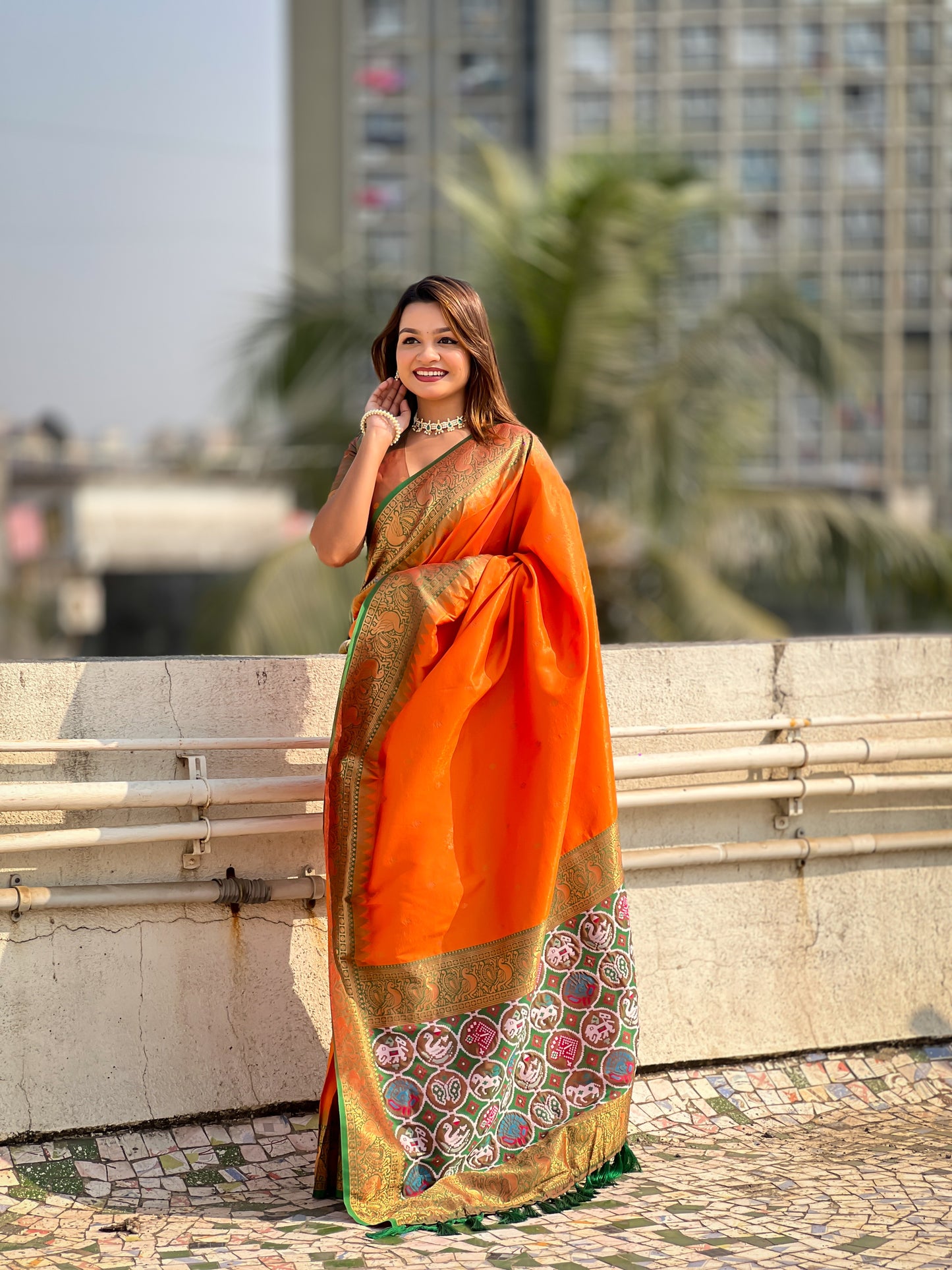TISSUE PATOLA SAREE