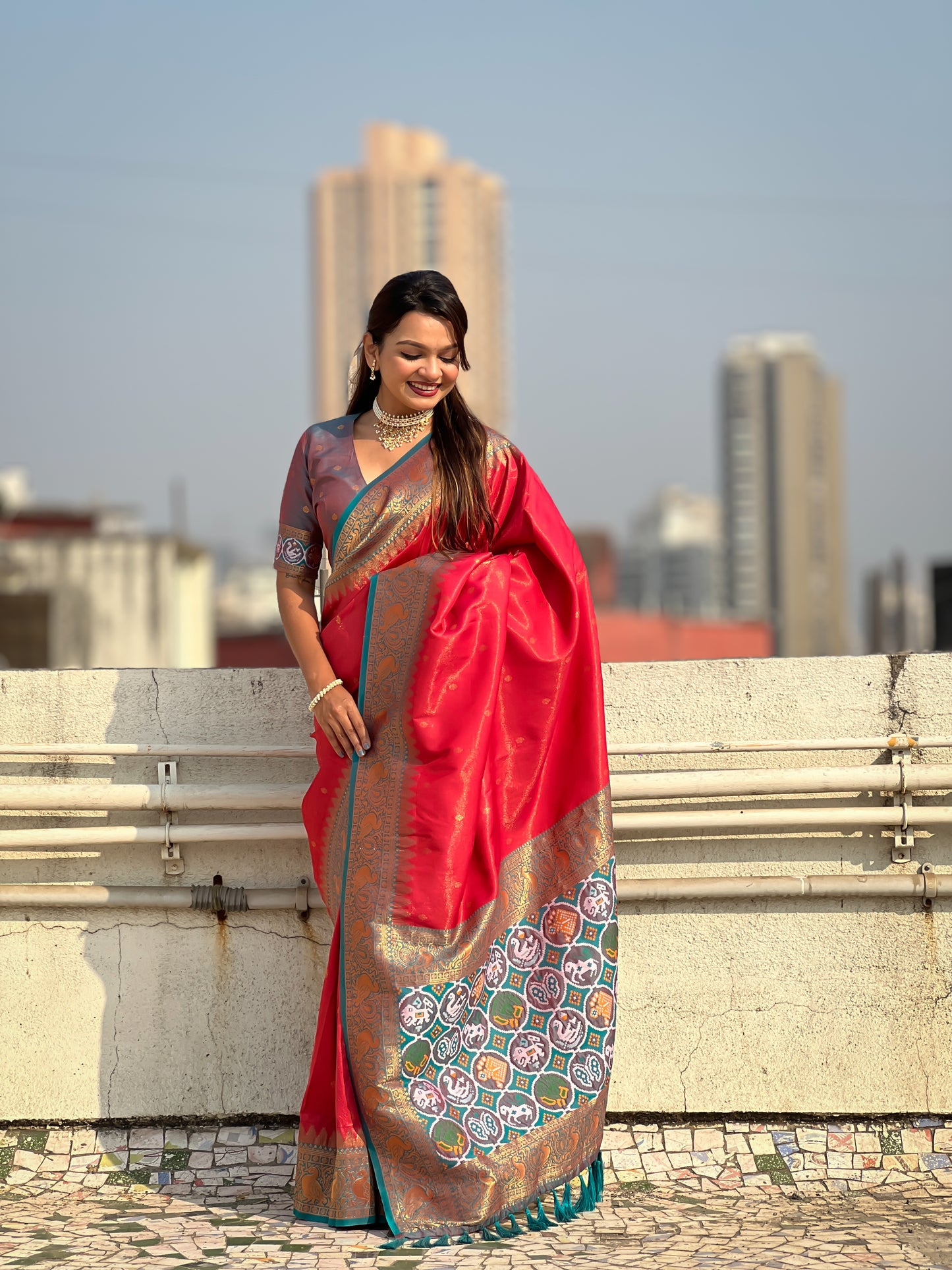 TISSUE PATOLA SAREE