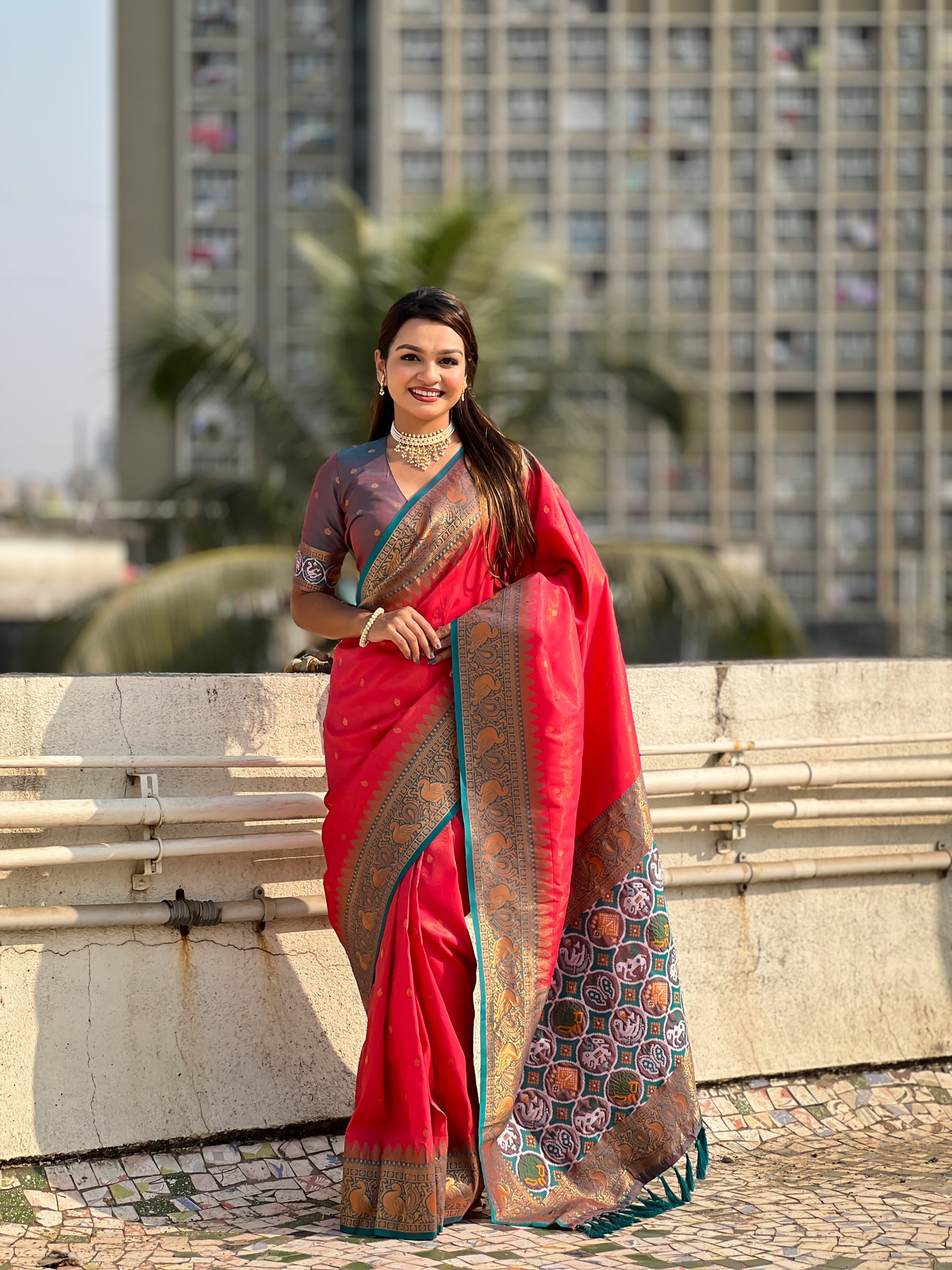 TISSUE PATOLA SAREE