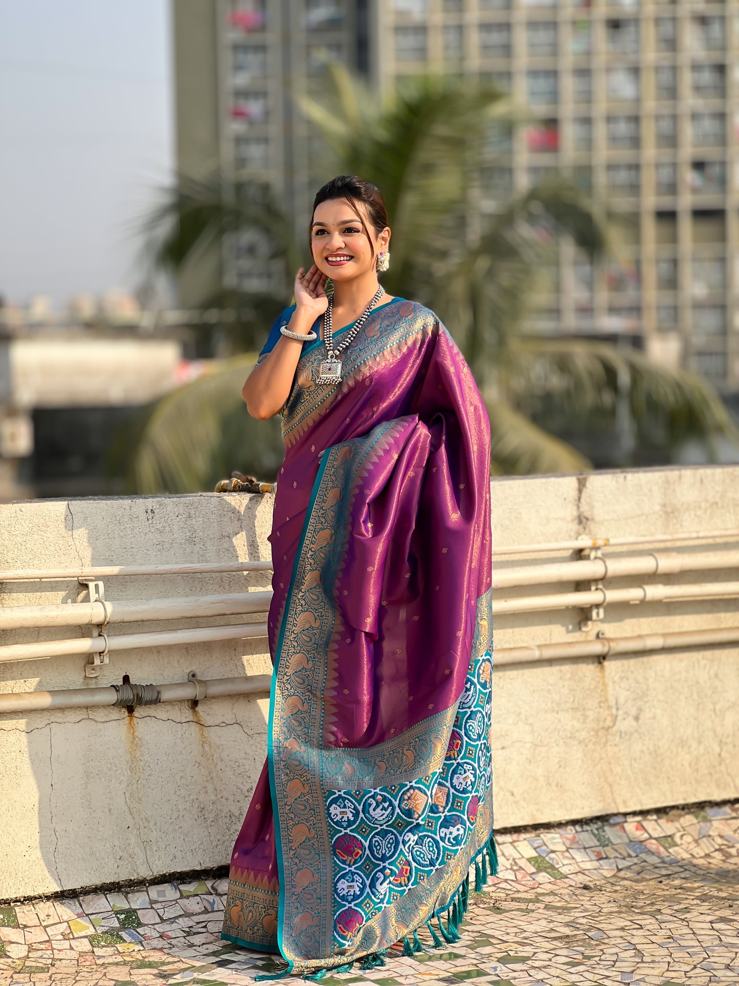 TISSUE PATOLA SAREE