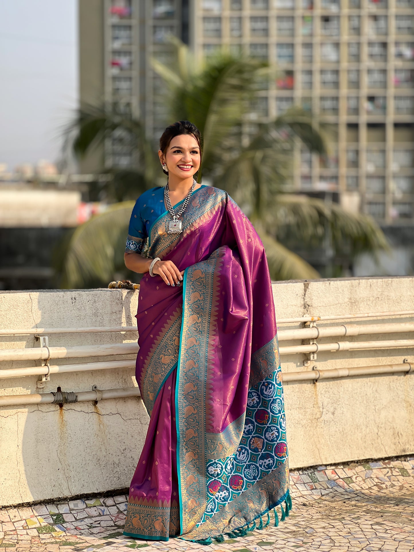 TISSUE PATOLA SAREE