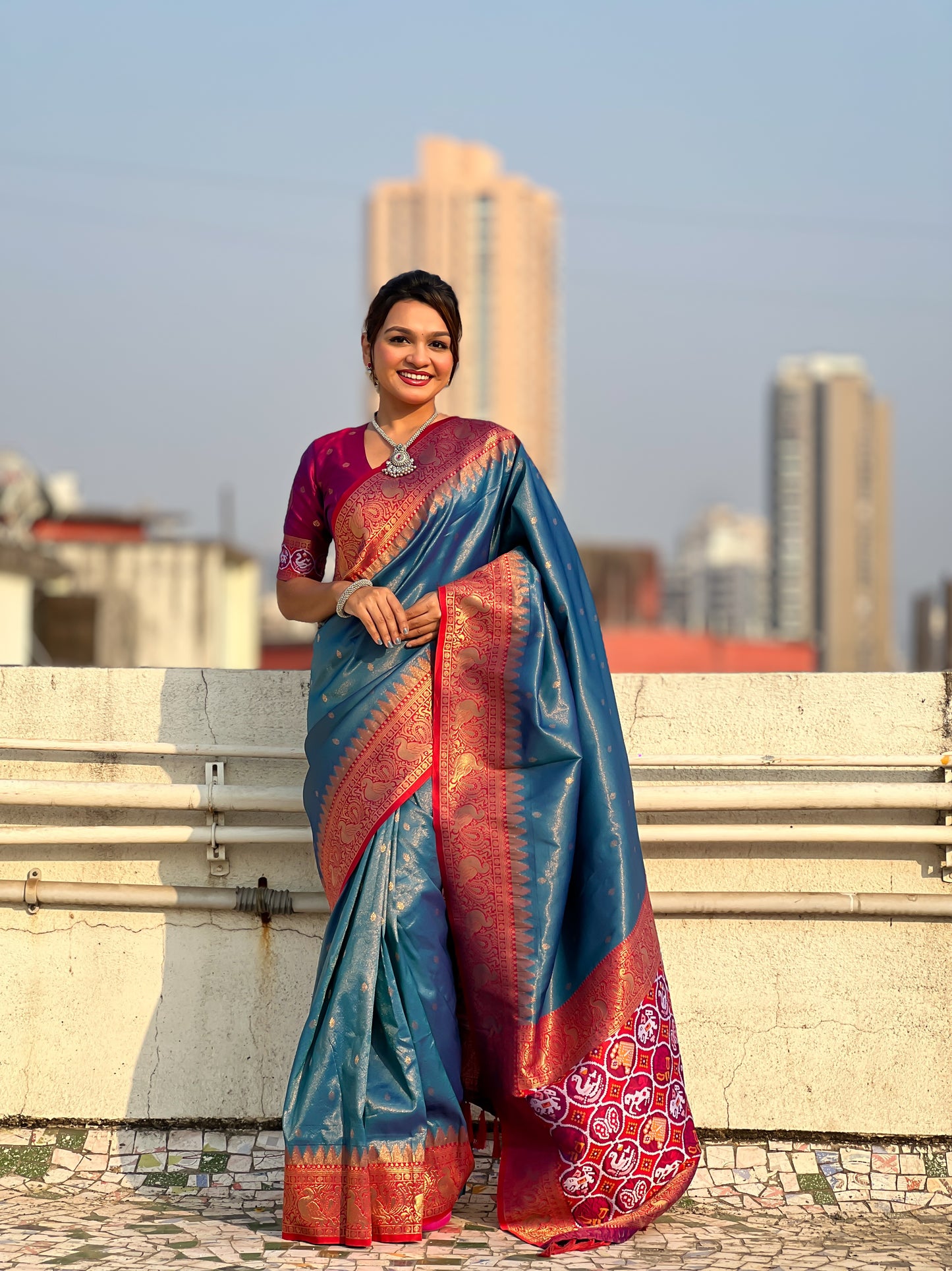TISSUE PATOLA SAREE