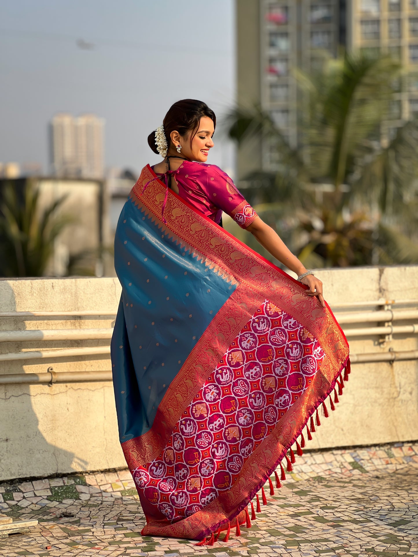 TISSUE PATOLA SAREE