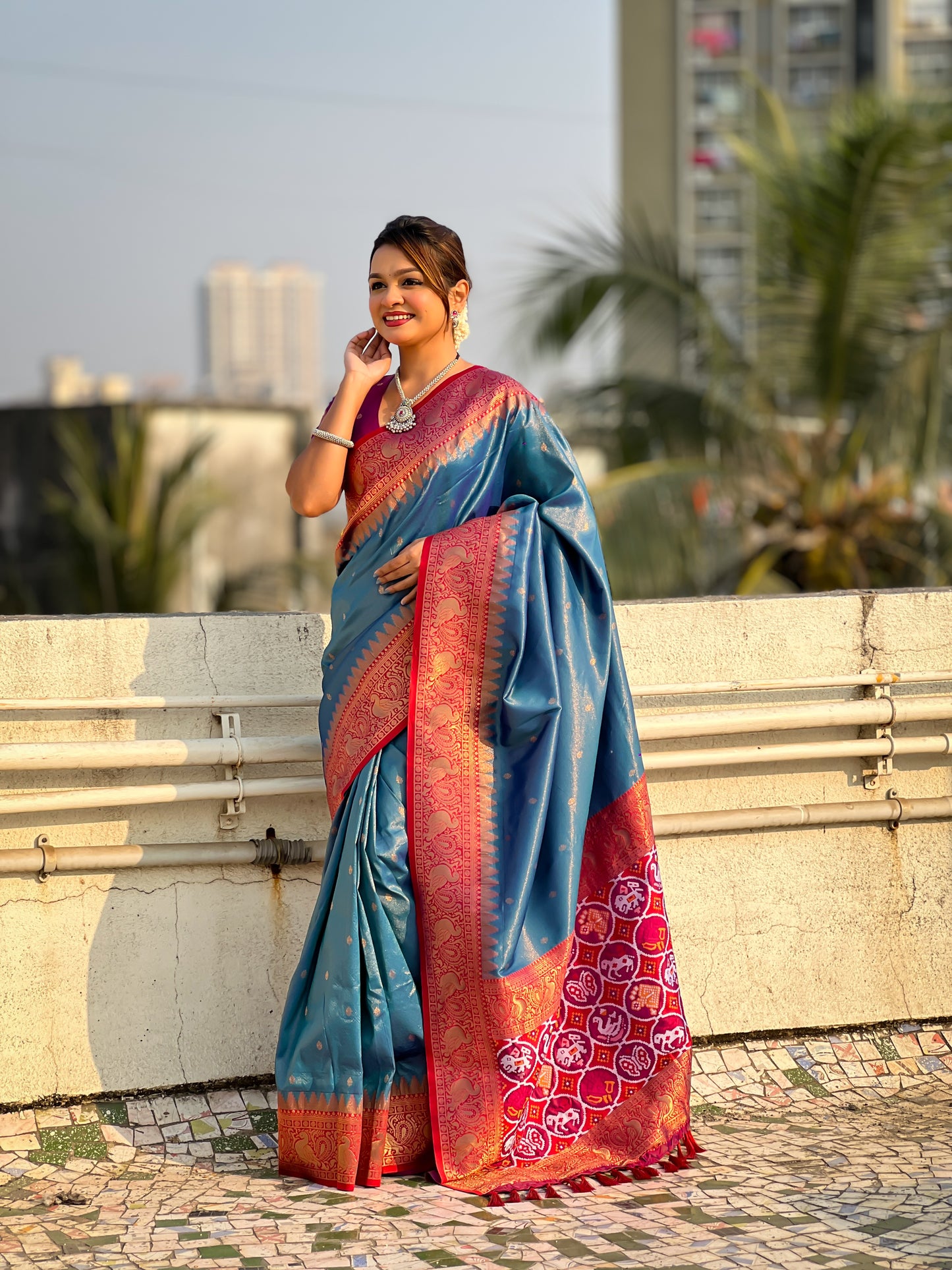 TISSUE PATOLA SAREE