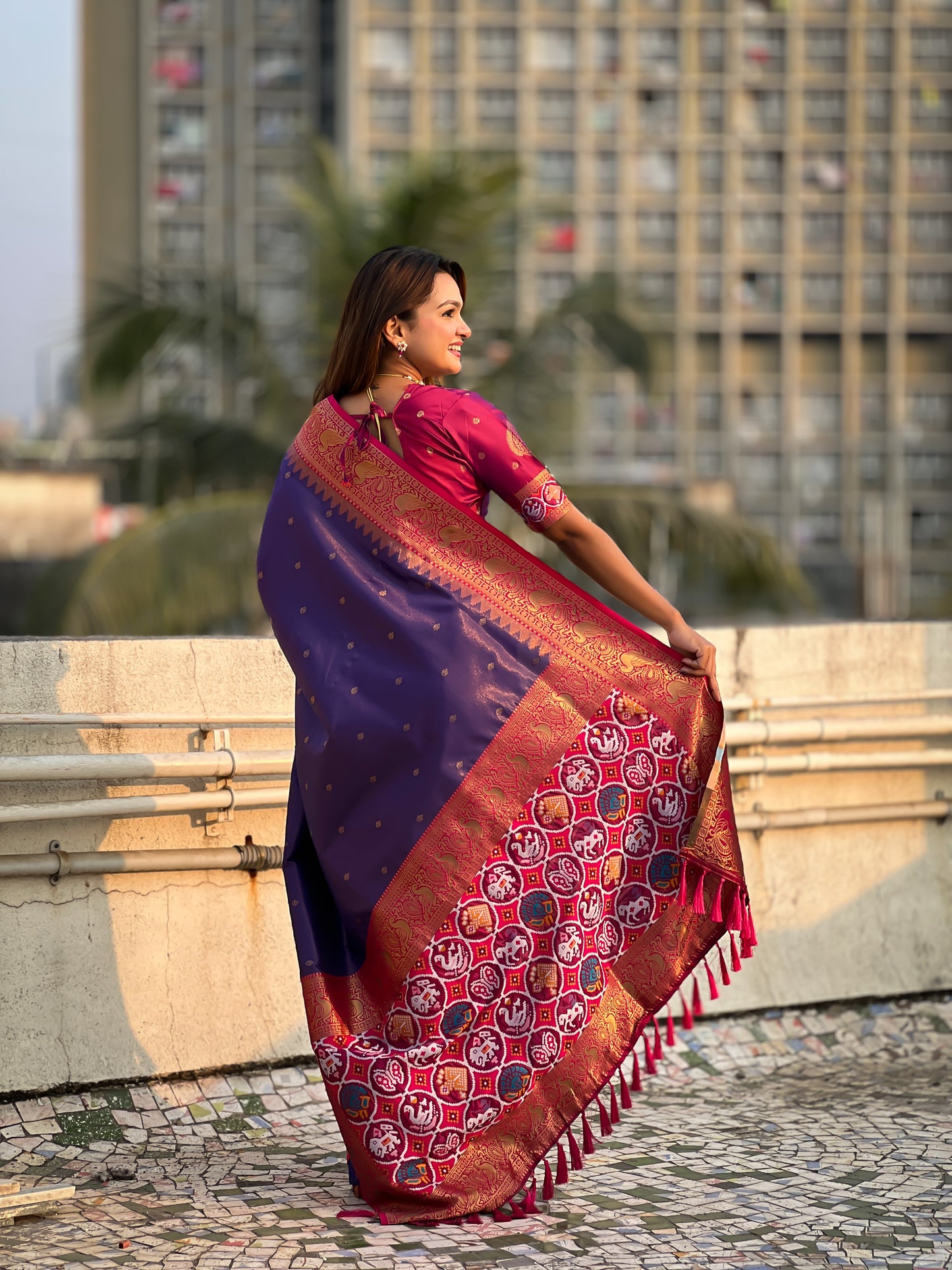 TISSUE PATOLA SAREE