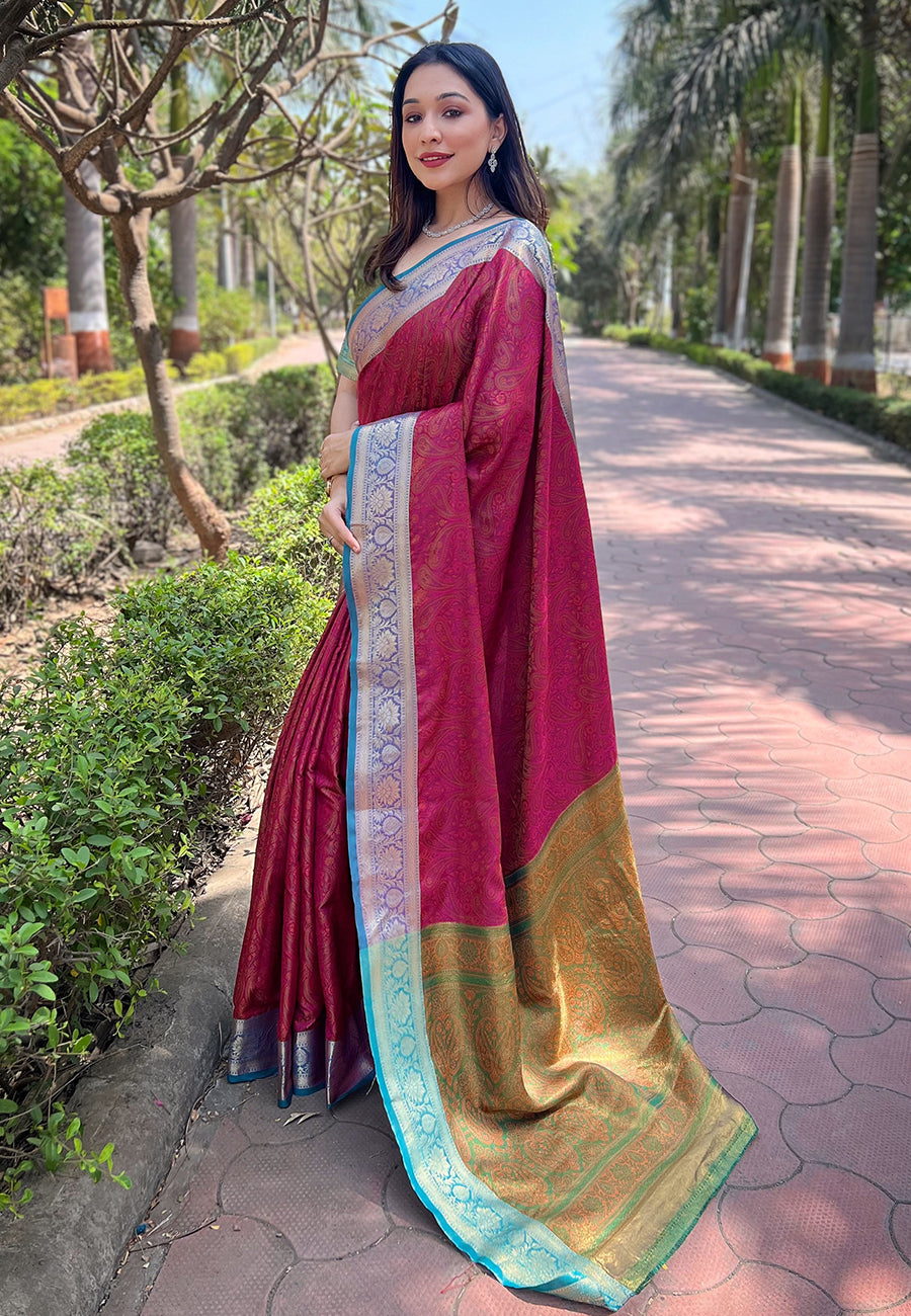 ZIYA KASHMIRI SAREE