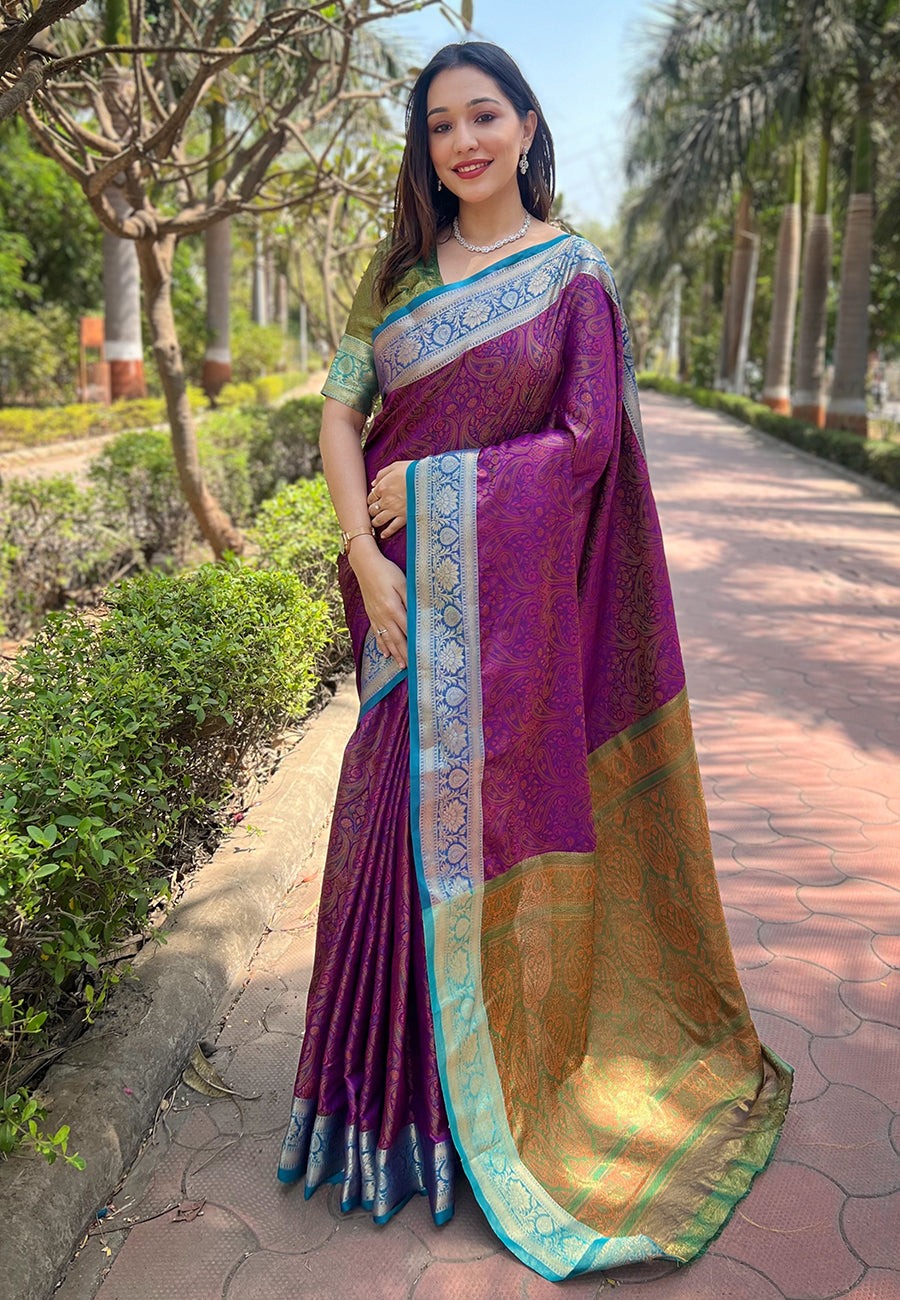 ZIYA KASHMIRI SAREE