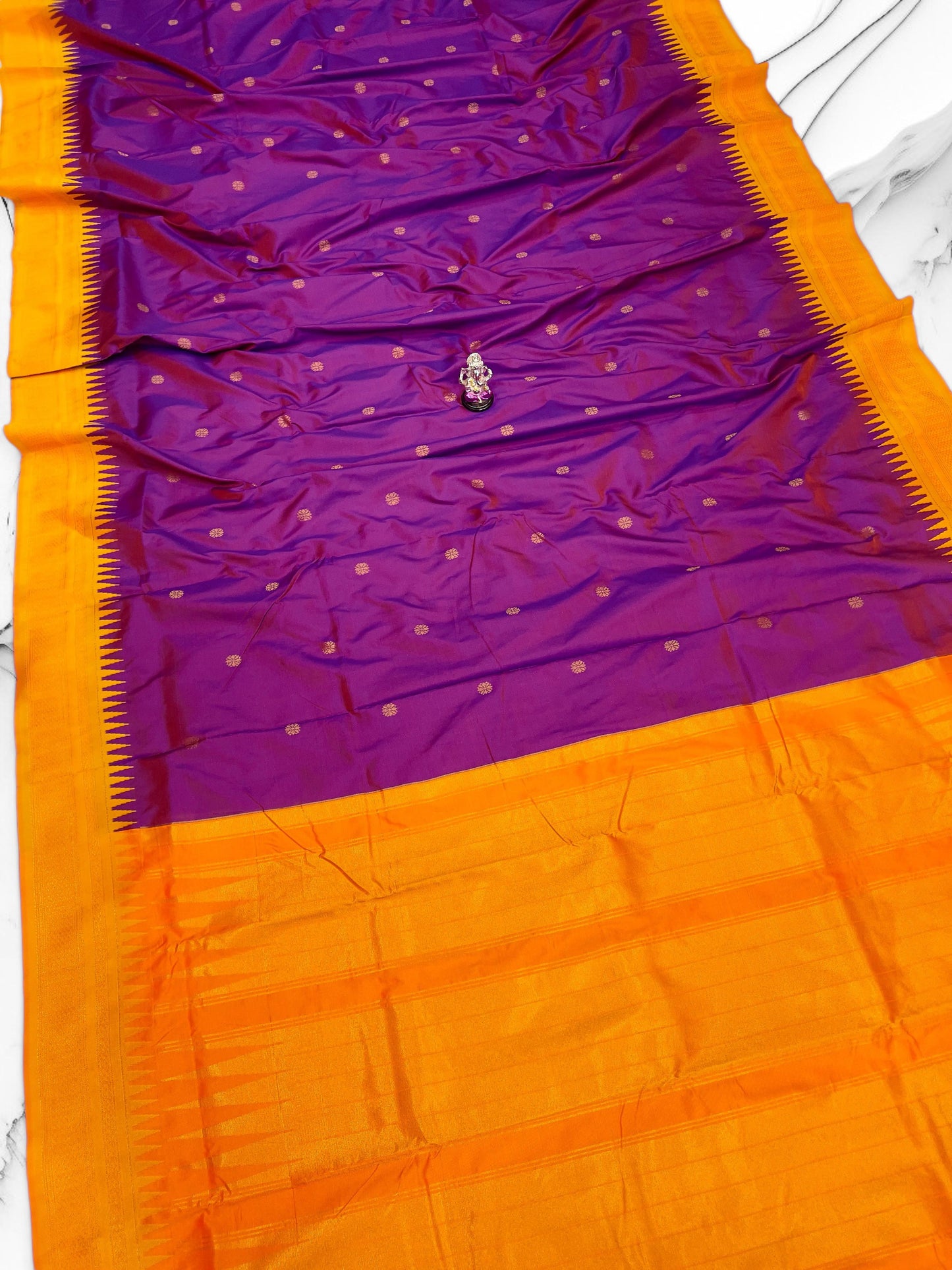 Half silk irkal paithani