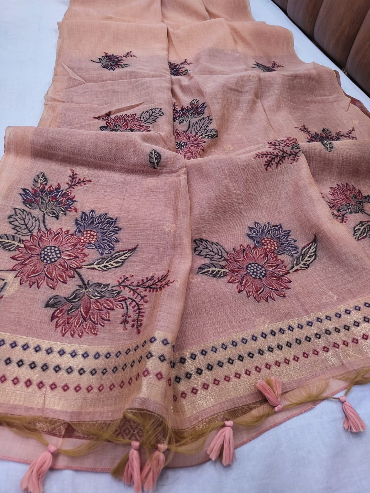 VAMIKA MUGA COTTON SAREE