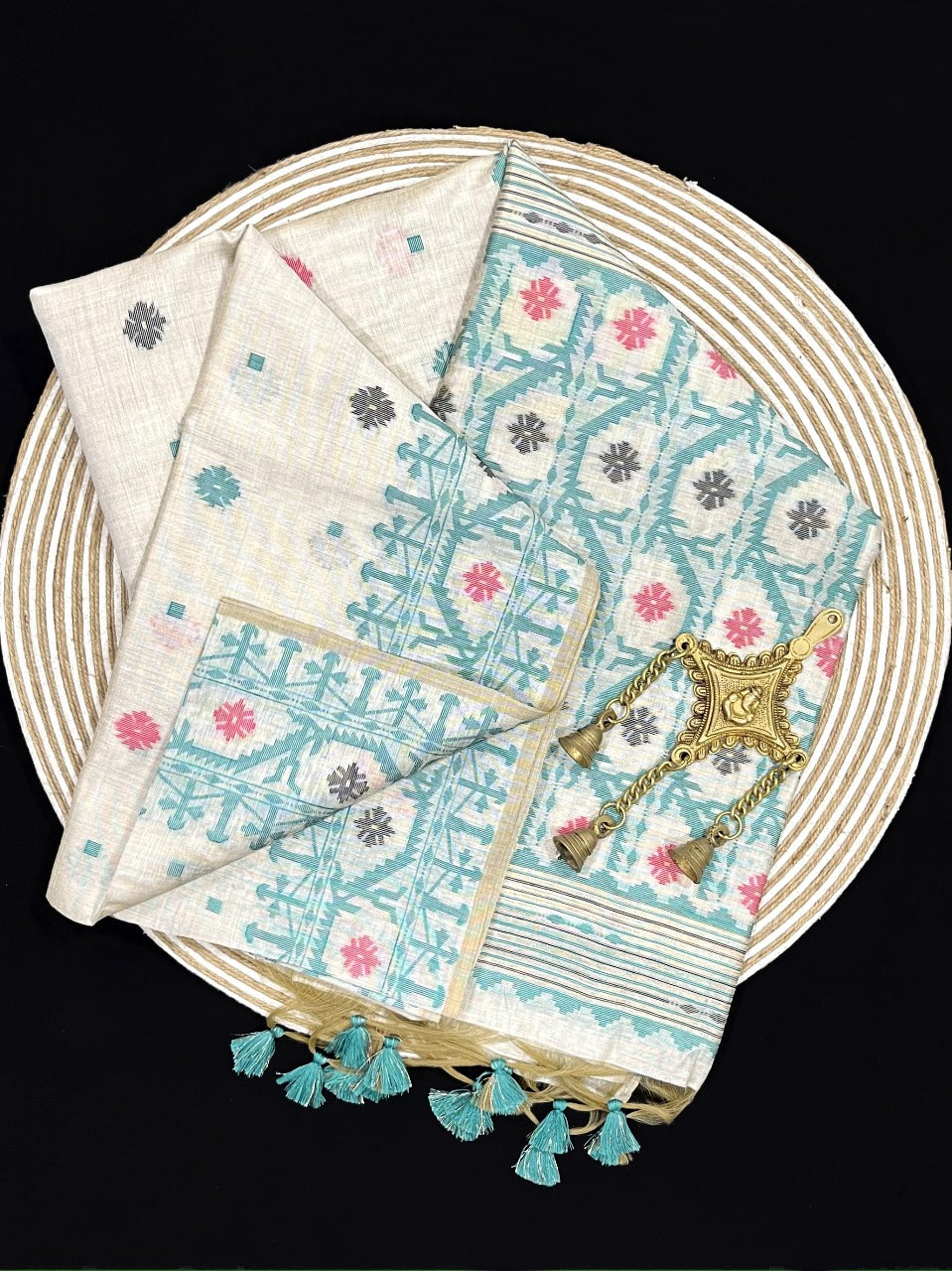 VAMIKA MUGA COTTON SAREE