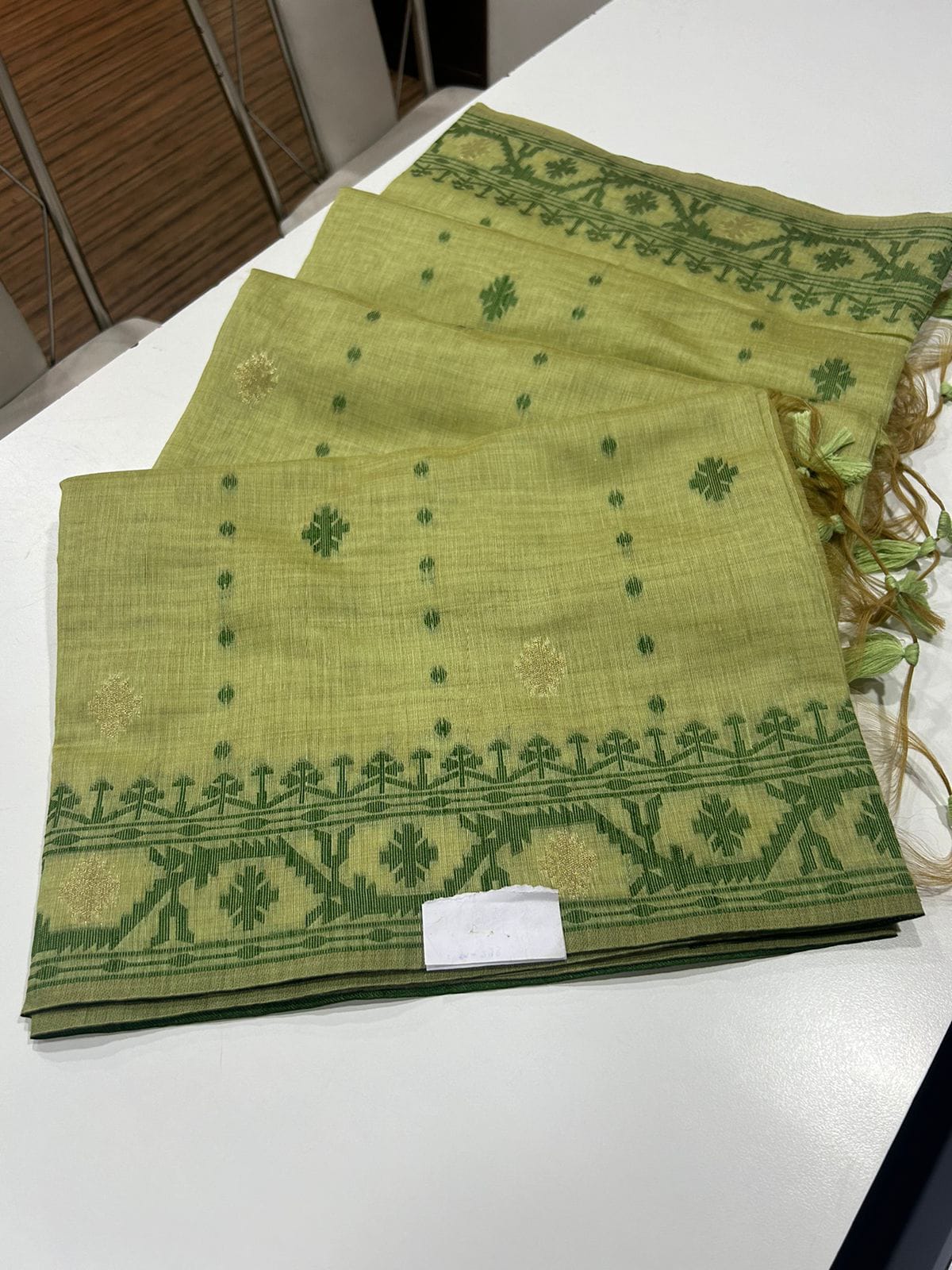VAMIKA MUGA COTTON SAREE