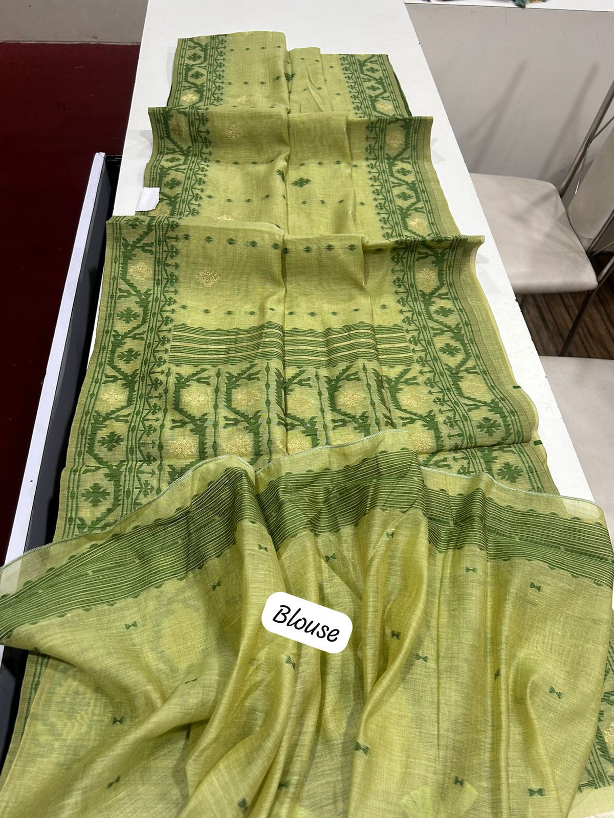 VAMIKA MUGA COTTON SAREE