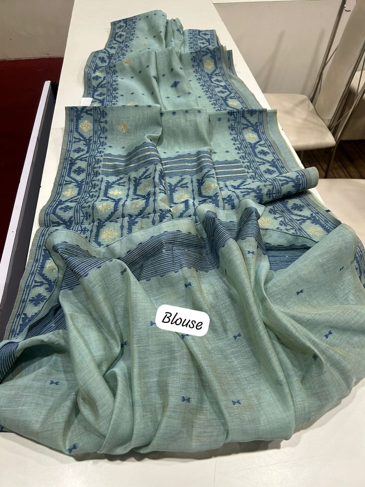 VAMIKA MUGA COTTON SAREE