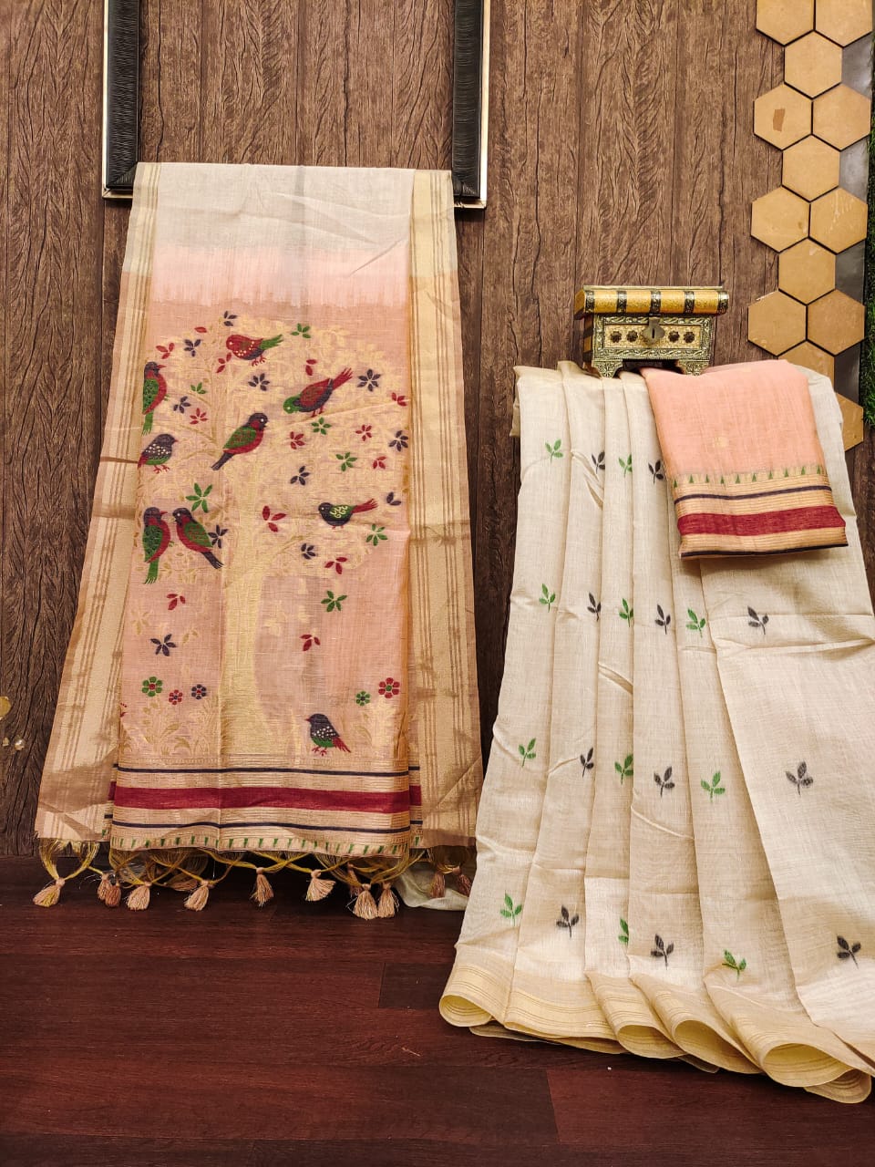 VAMIKA MUGA COTTON SAREE