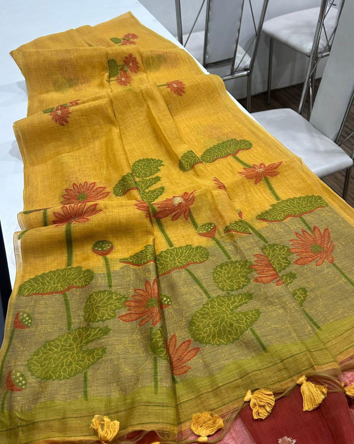 VAMIKA MUGA COTTON SAREE