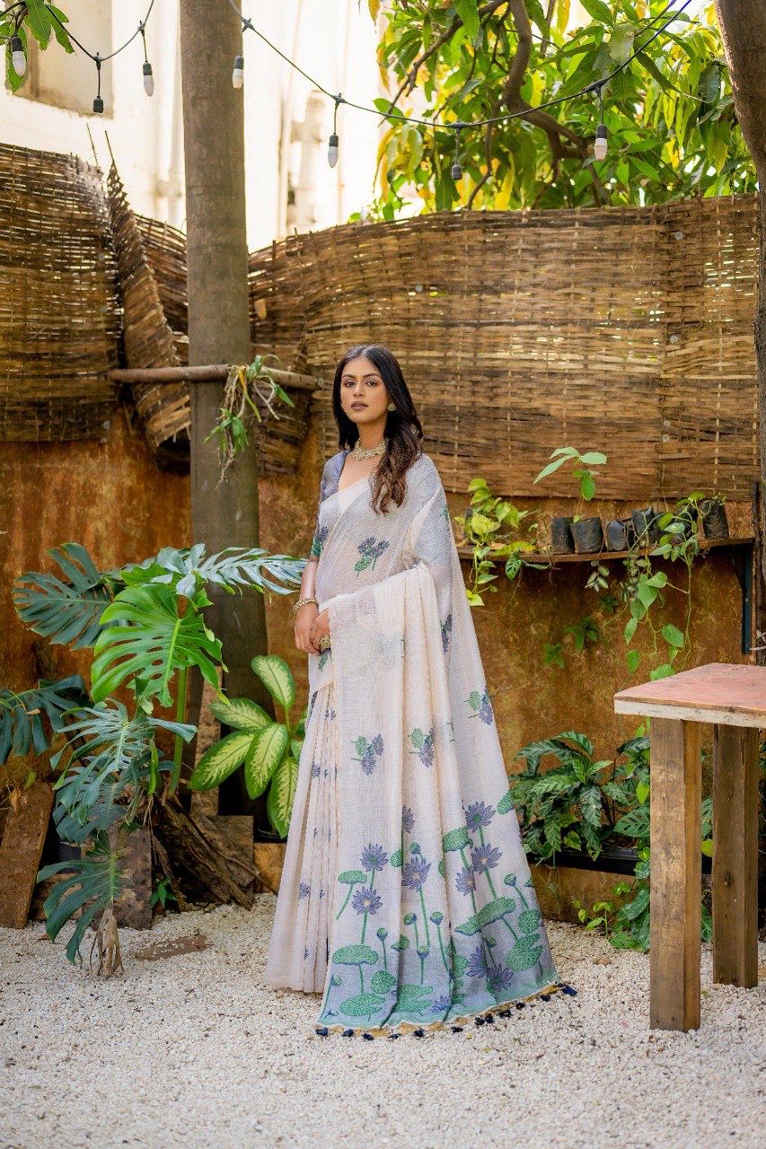 VAMIKA MUGA COTTON SAREE