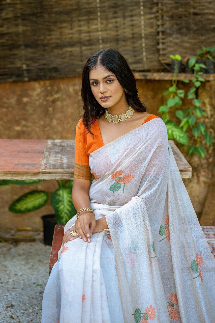 VAMIKA MUGA COTTON SAREE
