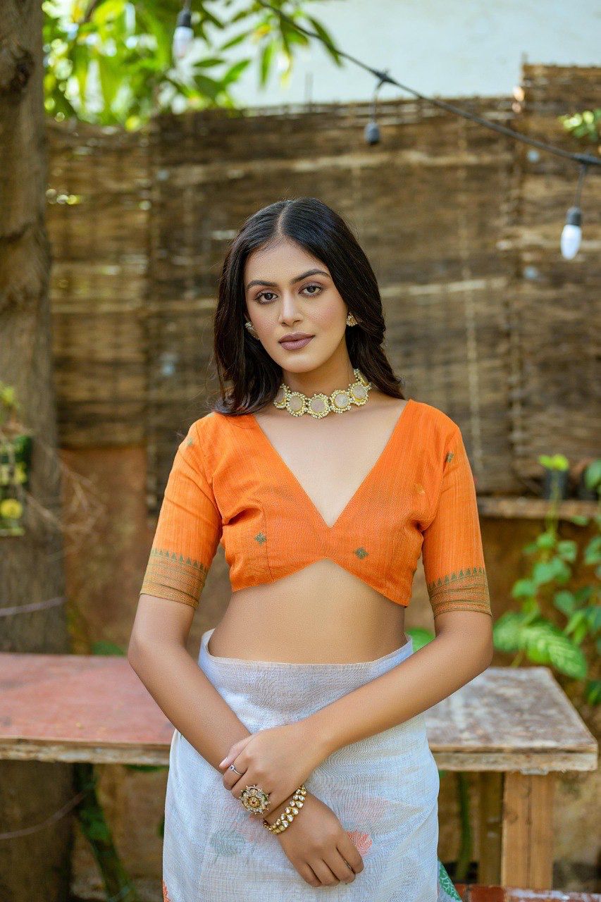 VAMIKA MUGA COTTON SAREE